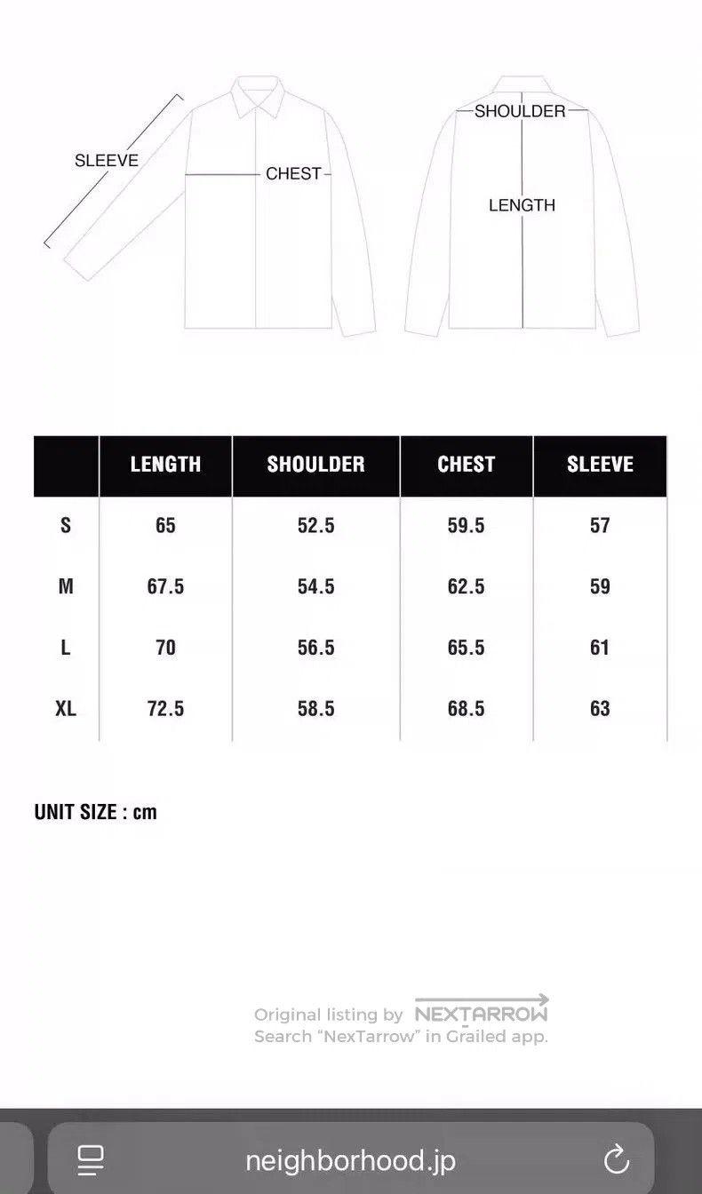 Neighborhood Neighborhood Distressed Cargo Jacket. Size US S / EU 44-46 / 1 - 3 Thumbnail