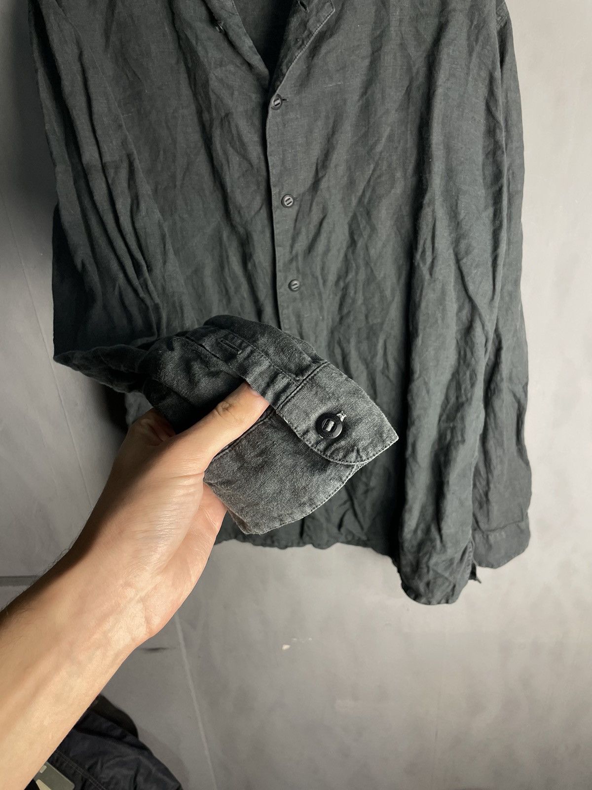 hannes roether HANNES ROETHER LINEN SHIRT Size US XXL / EU 58 / 5 - 3 Thumbnail