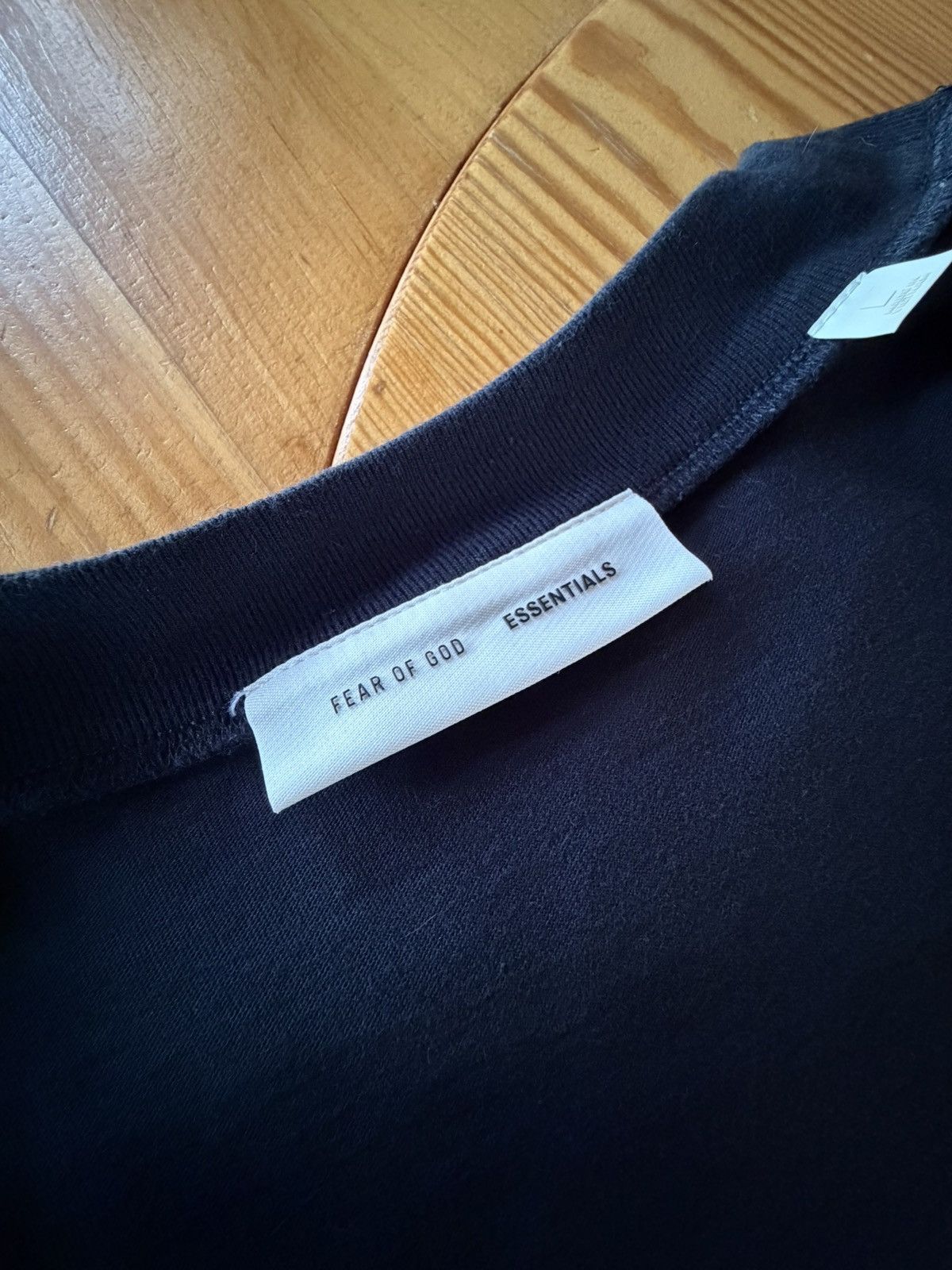 Fear of God Essentials Short Sleeve Tee Size US L / EU 52-54 / 3 - 3 Thumbnail