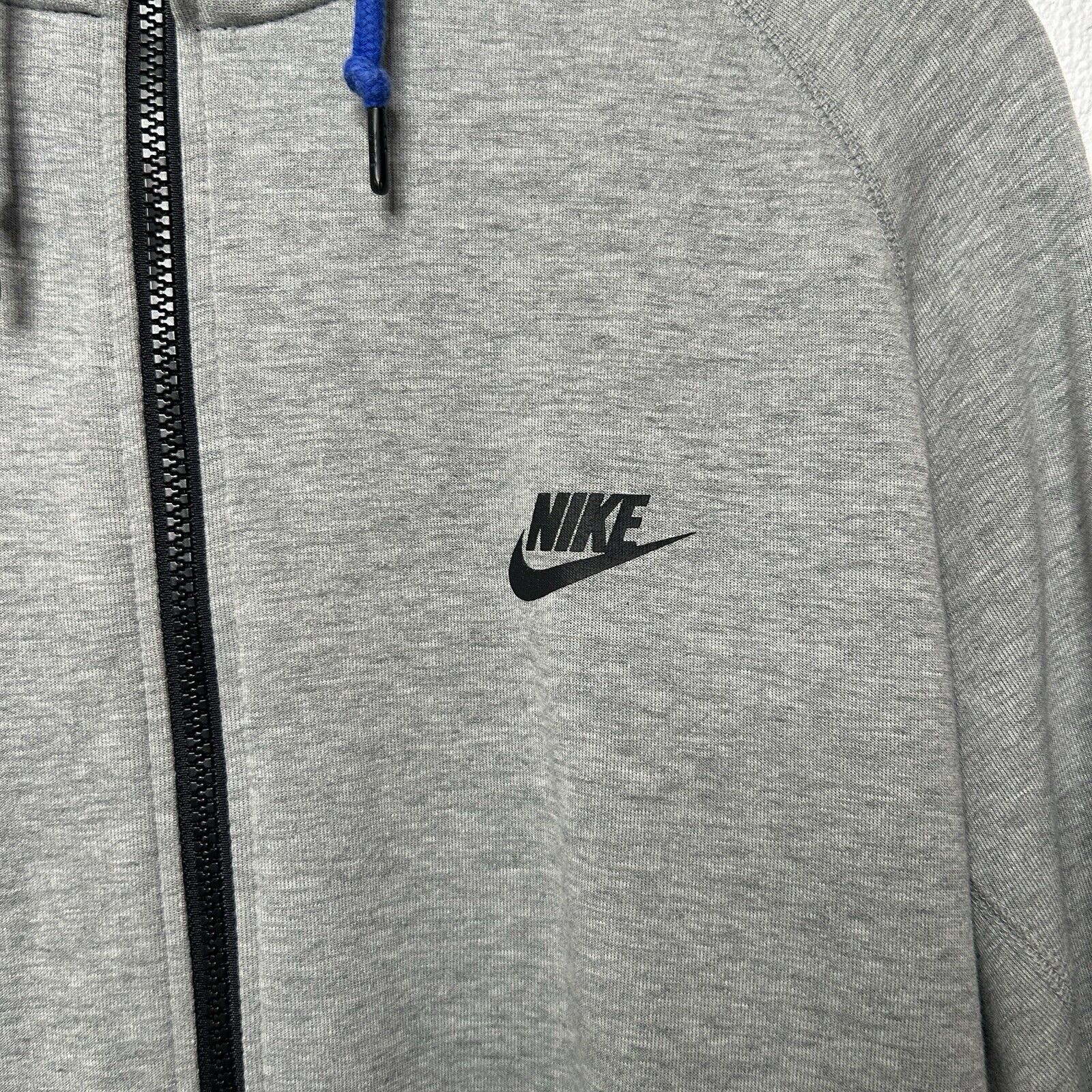 Nike Nike Tech Fleece Jacket Grey Hooded Full-Zip Jacket 2024 Size US L / EU 52-54 / 3 - 3 Thumbnail