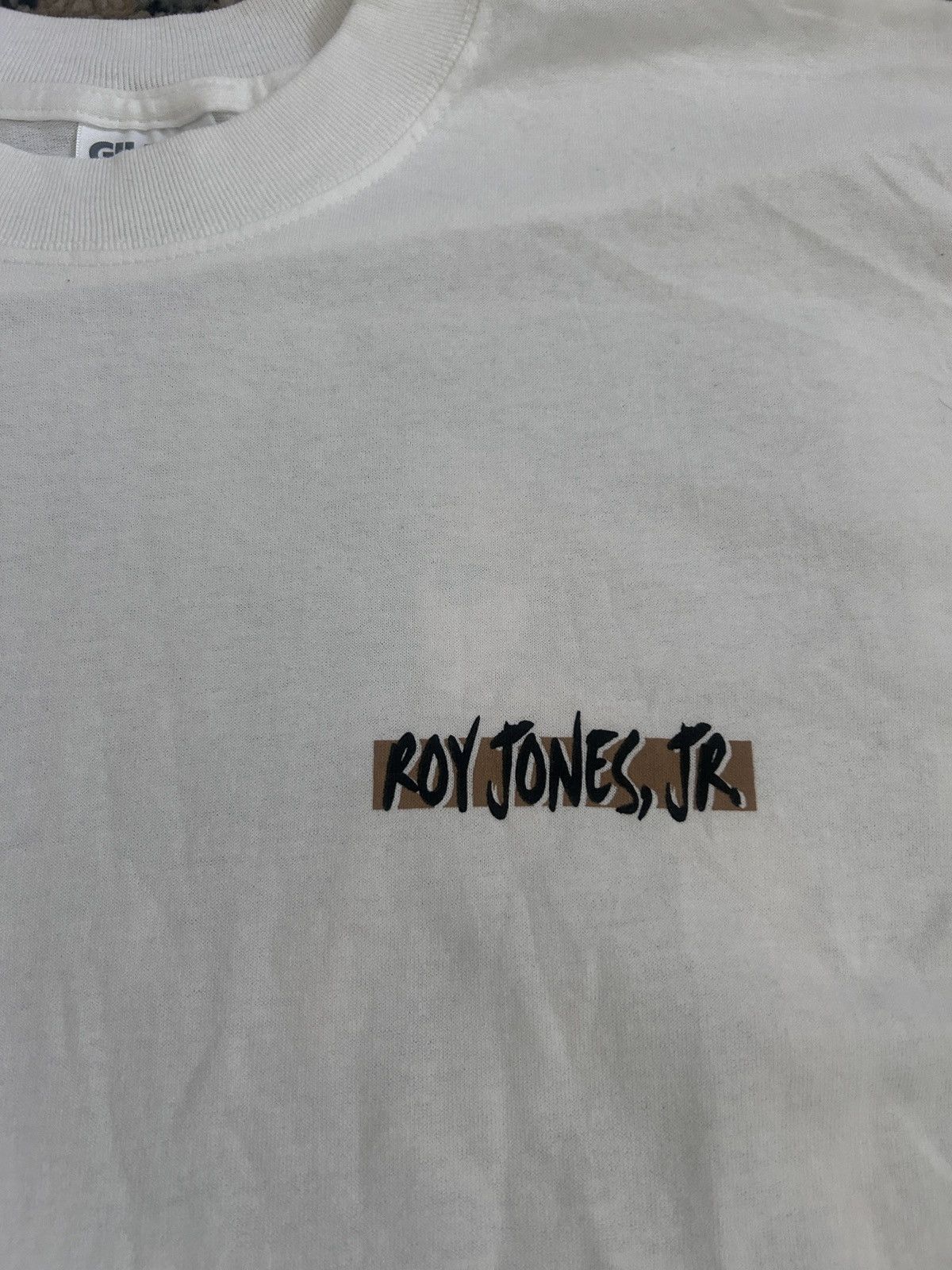 Vintage Vintage Roy Jones Jr. Boxing Graphic T-Shirt Size US XL / EU 56 / 4 - 4 Thumbnail