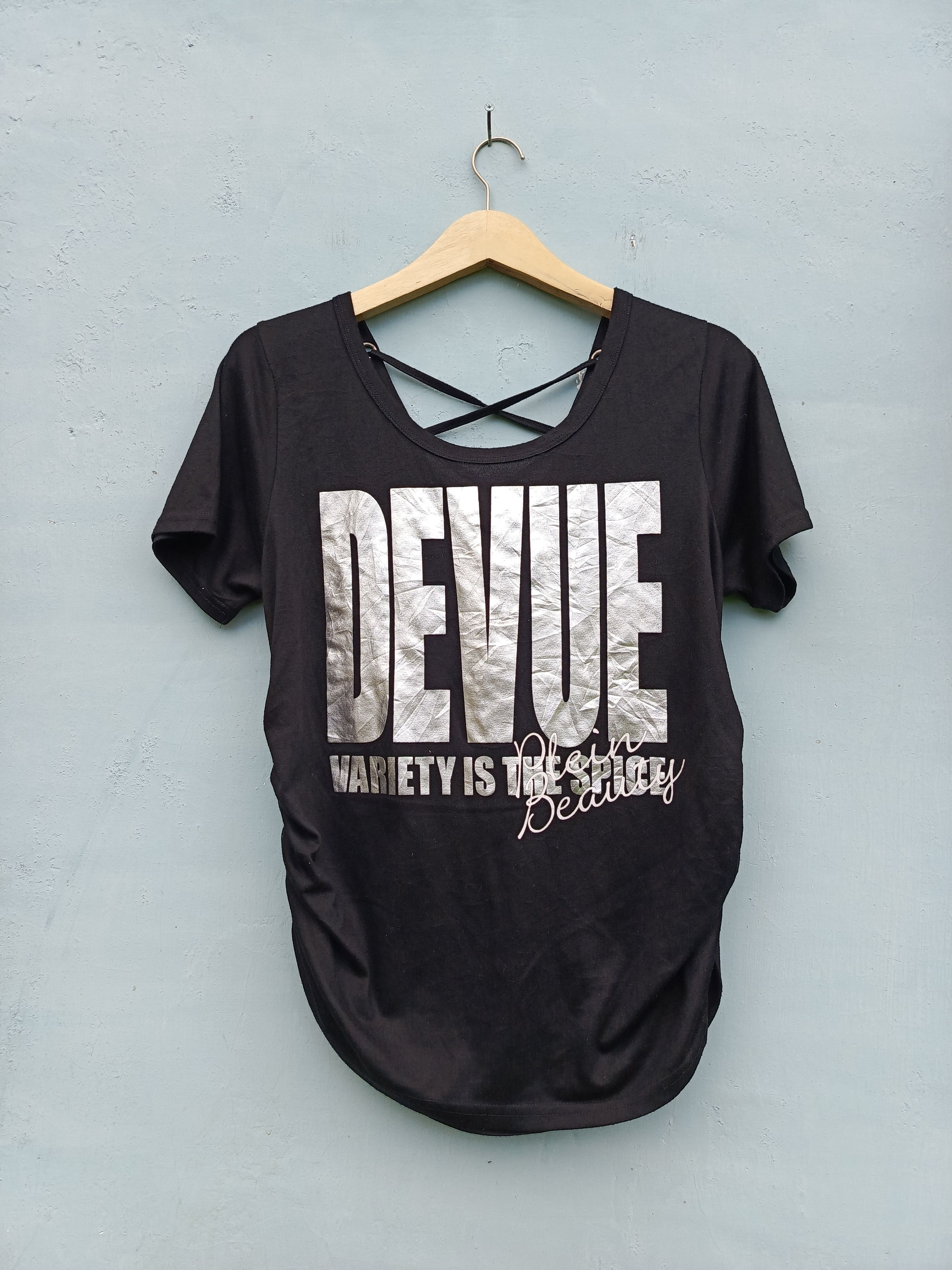 Japanese Brand Plein beaute devue variety is the spice blouse t-shirts Size L / US 10 / IT 46 - 1 Thumbnail