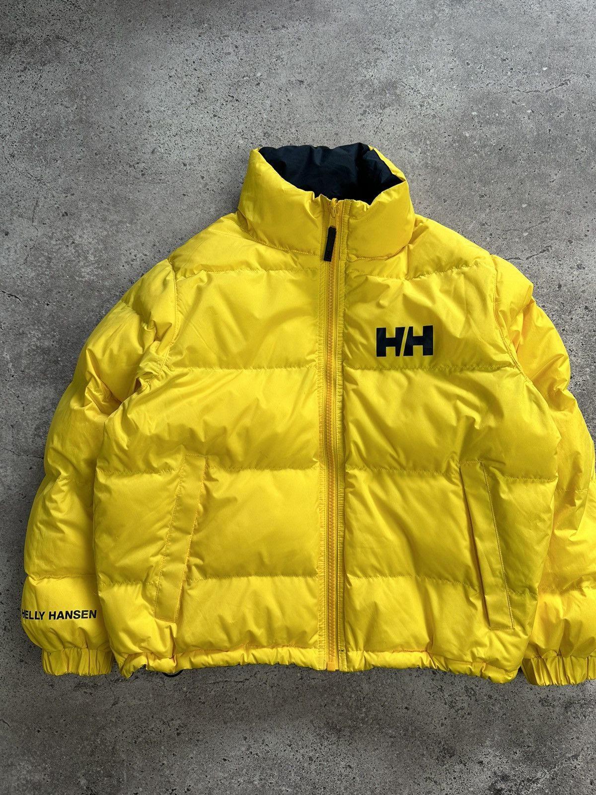 Helly Hansen × Vintage Vintage Helly Hansen Y2K Reversible Puffer Jacket Drill Size US S / EU 44-46 / 1 - 11 Thumbnail