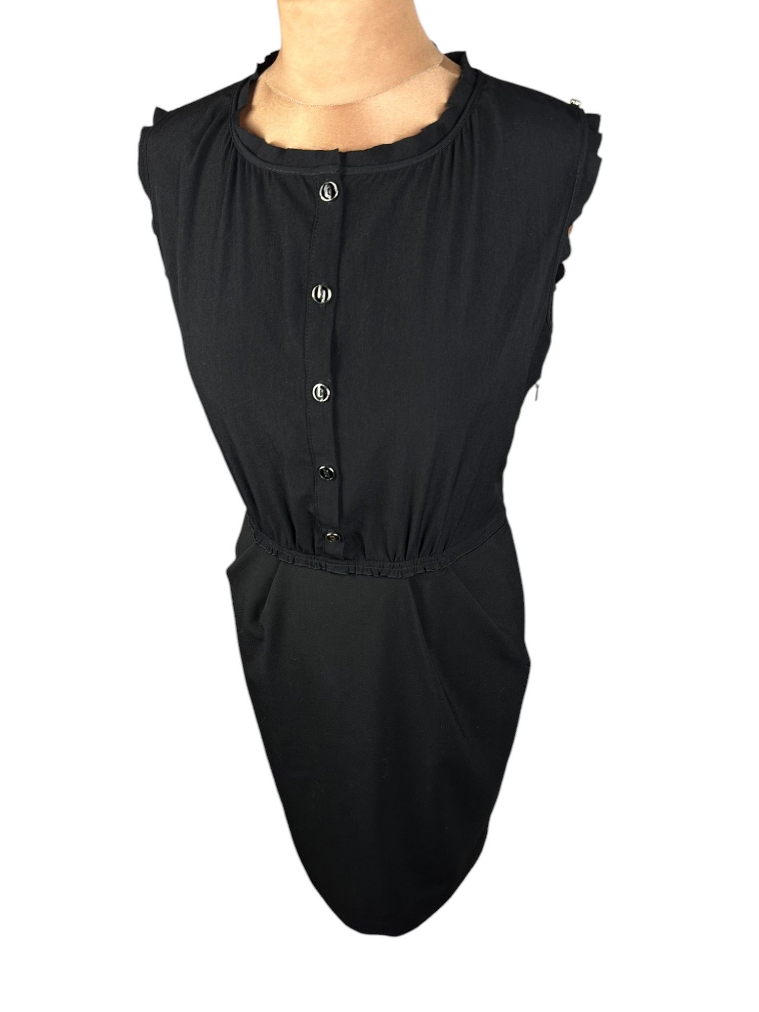 Designer × Sportmax Sportmax Wool Luxury Midi Dress Size S / US 4 / IT 40 - 3 Thumbnail