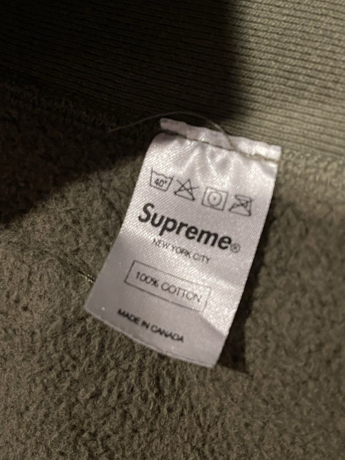 Supreme Supreme Olive Box Logo hoodie Size US XL / EU 56 / 4 - 9 Thumbnail