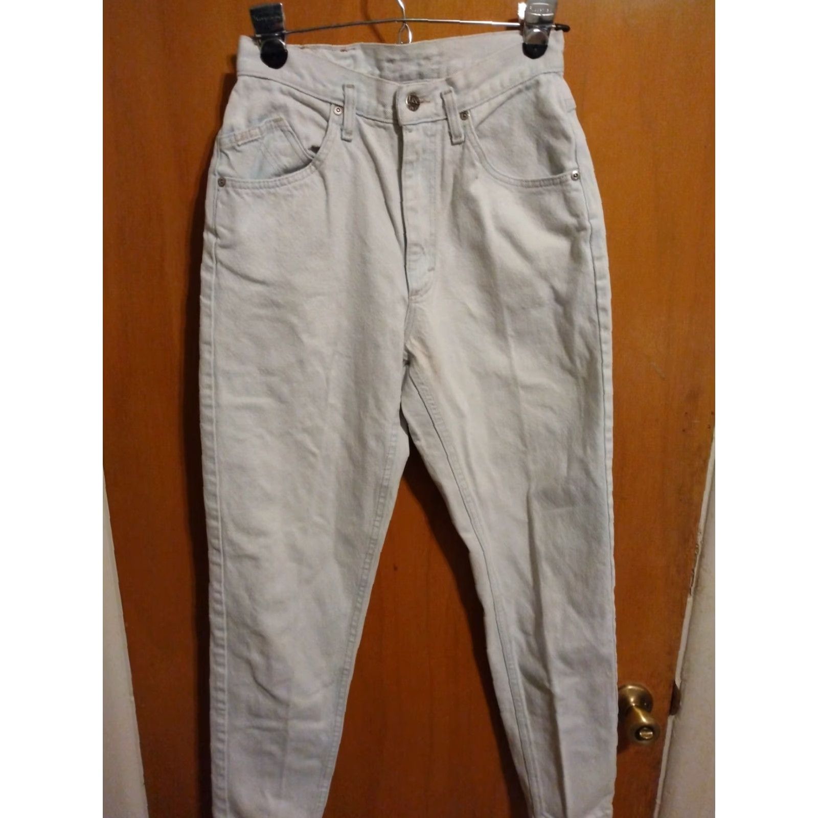 Lee VINTAGE LEE JEANS 26" X 28" EXCOND Women's Riders Denim Straight Blue 28in Waist 28in Inseam Never Worn Nvrwrn Size 28" / US 6 / IT 42 - 2 Thumbnail