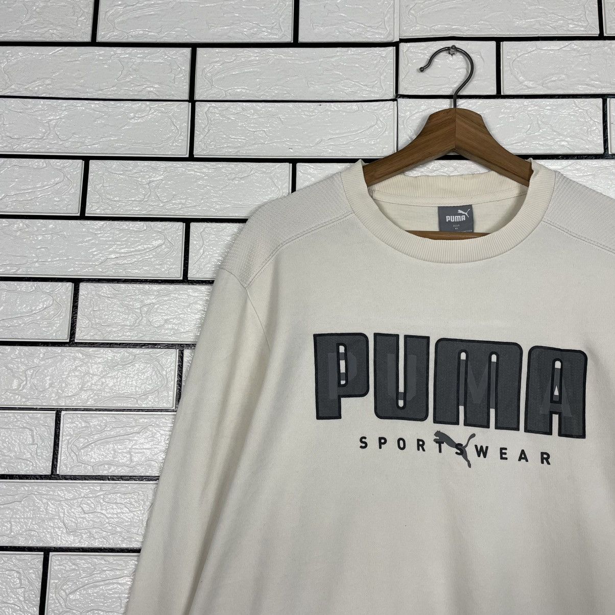 Puma Puma Big Logo Crewneck Sweatshirt Size US L / EU 52-54 / 3 - 6 Thumbnail