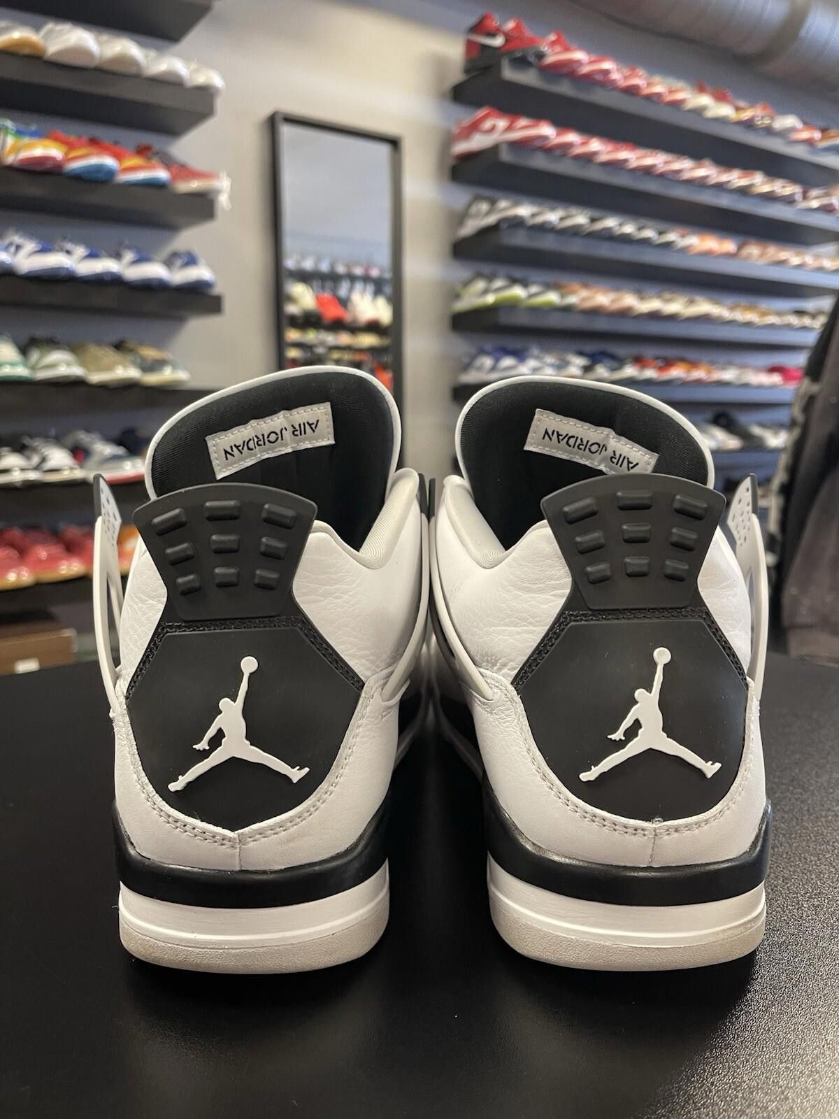 Jordan Brand Size 12.5 - Air Jordan 4 Retro Military Black DH6927-111 Size US 12.5 / EU 45-46 - 4 Thumbnail