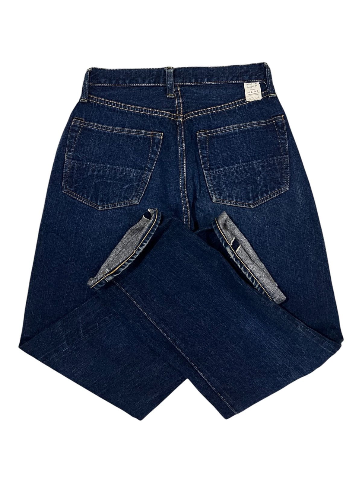 ADAM ET ROPE × Comme des Garcons × Japanese Brand Japan Indigo Dyed Selvaged Denim Adam Et Rope Regular Fit Size US 28 / EU 44 - 1 Thumbnail