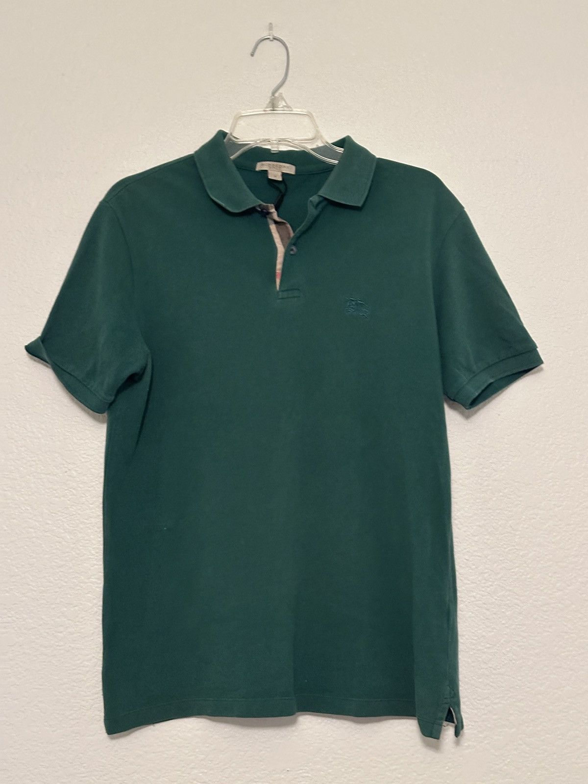 Burberry × Designer × Vintage Burberry Green Polo men’s medium Size US M / EU 48-50 / 2 - 1 Thumbnail