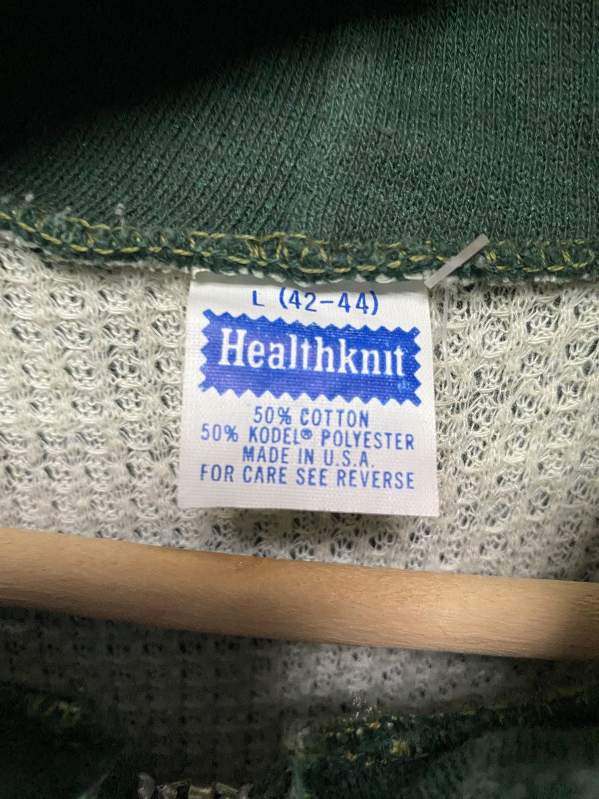 Vintage Vintage Healthknit usa hoodie talon zipper J5 Size US L / EU 52-54 / 3 - 6 Thumbnail