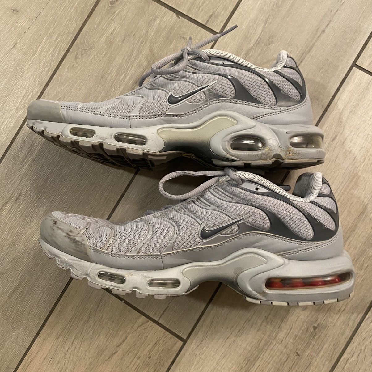 Nike × Nike ACG × Stussy Vintage Y2K Grey Nike Airmax TN Chunky Shoes 11.5 Men’s Size US 11.5 / EU 44-45 - 6 Thumbnail