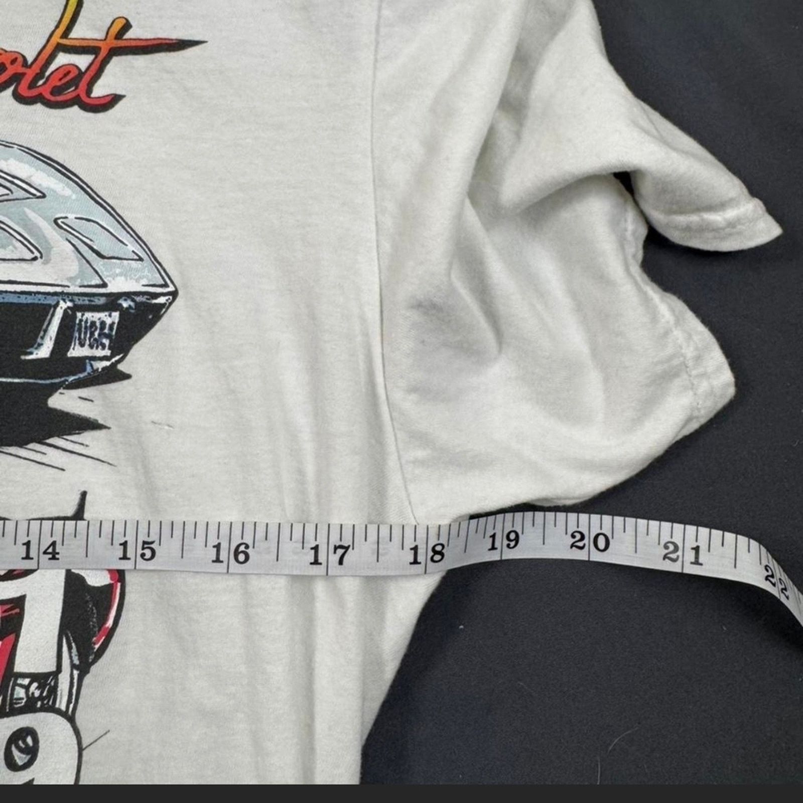 Chemistry Chemistry Corvette Graphic Tee - White and Multicolor Size US L / EU 52-54 / 3 - 3 Thumbnail