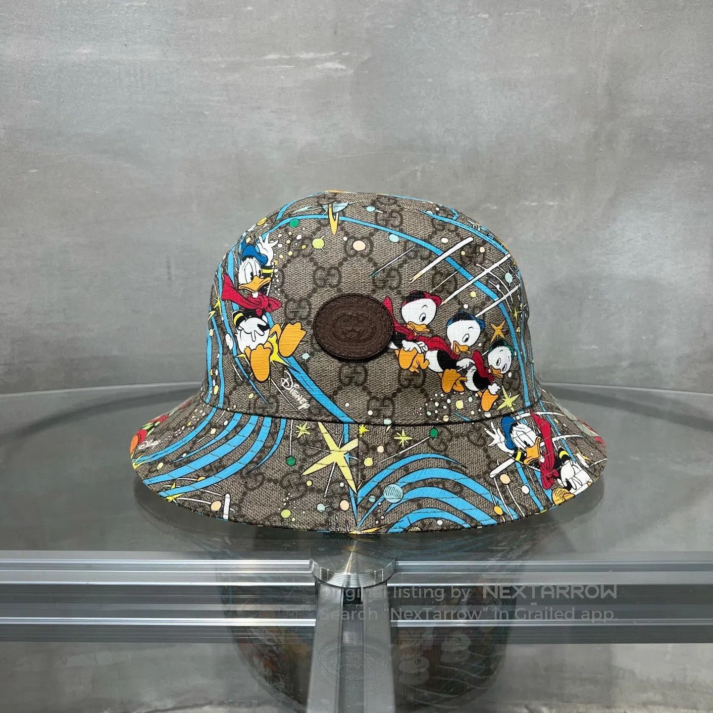 Other Guicci sizem Donald Duck's old-fashioned hat with a full pr Size ONE SIZE - 3 Thumbnail