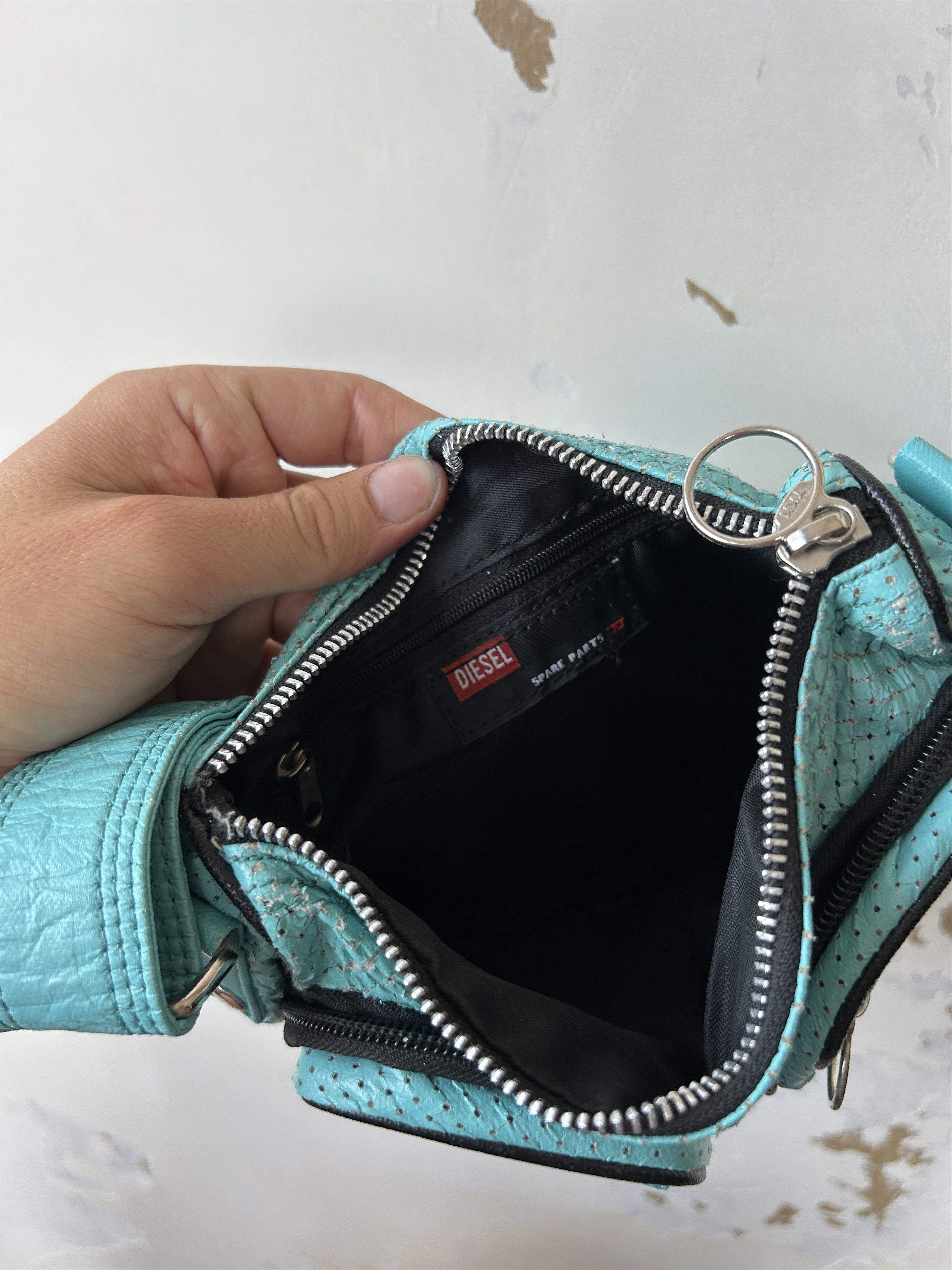 Diesel Vintage Diesel Archive Y2K Hobo Shoulder Bag Multi Pocket Size ONE SIZE - 5 Thumbnail