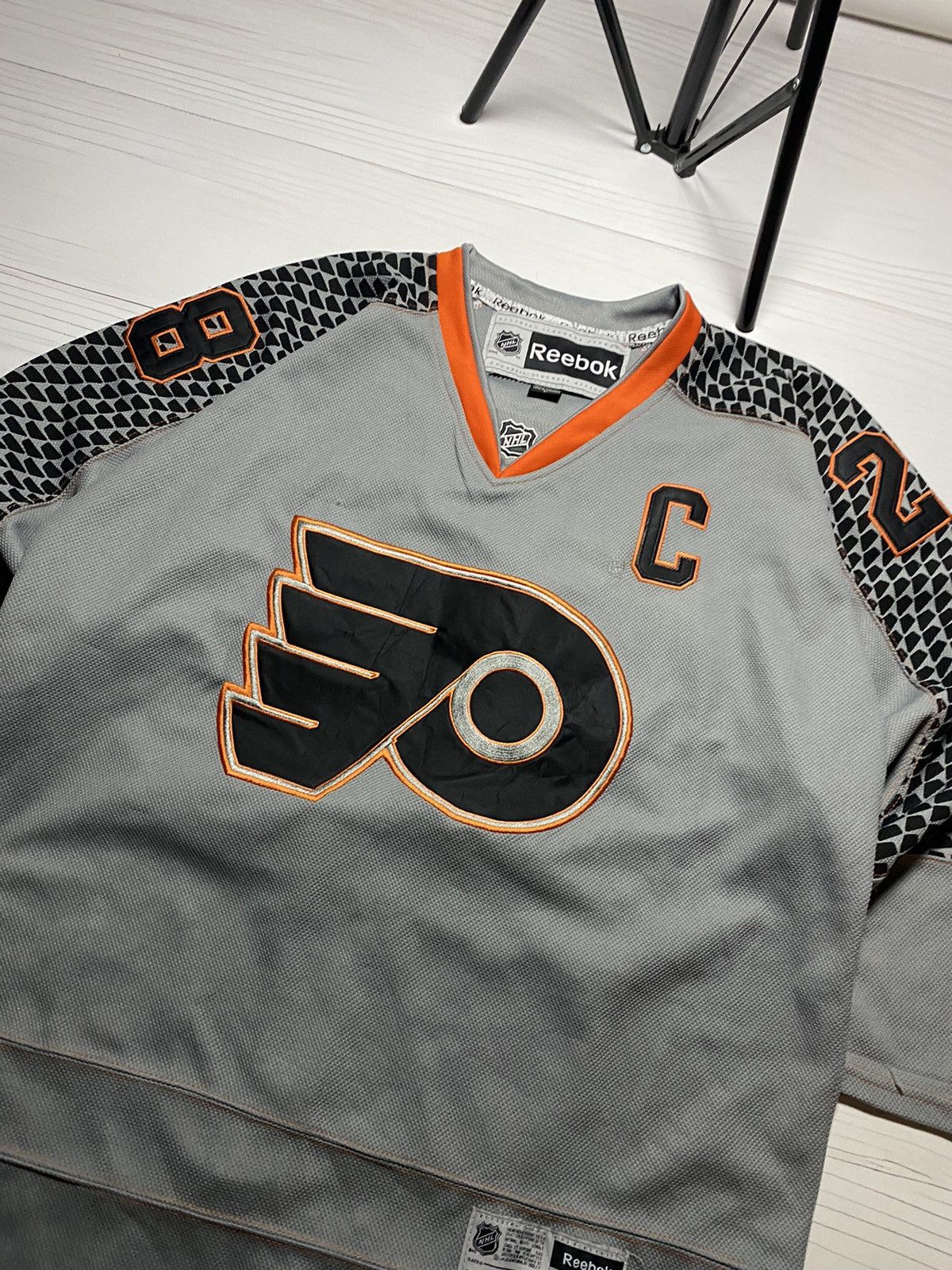 NFL × Vintage Vintage Reebok Philadelphia Flyers 28 C Giroux NFL jersey Size US L / EU 52-54 / 3 - 15 Thumbnail