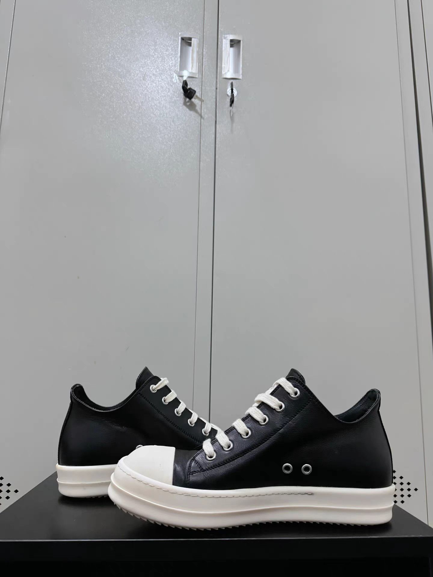Rick Owens Rick Owens leather Converse high-top sneakers Size US 6 / EU 39 - 5 Thumbnail