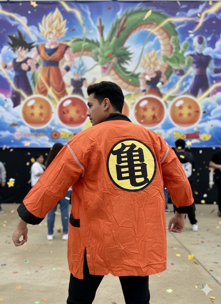 Vintage KIMONO DRAGON BALL Size US S / EU 44-46 / 1 - 1 Thumbnail