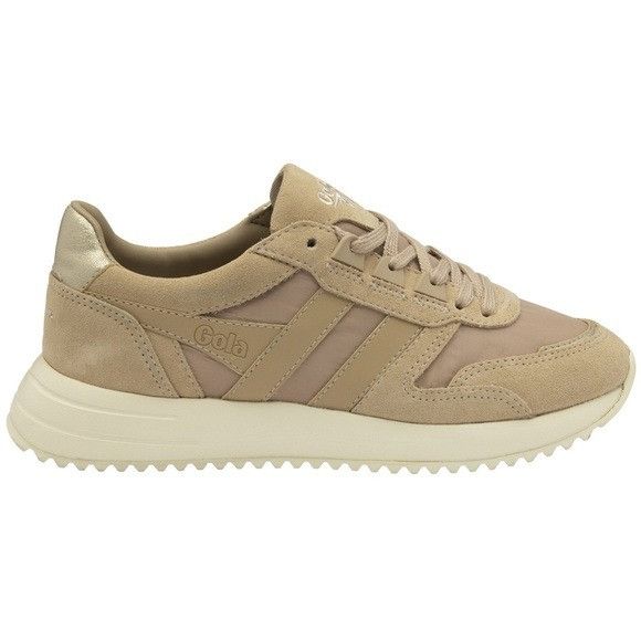 Gola Gola Classics Women's Chicago Glimmer Sneakers Oat/Oat/Gold Size US 9 / IT 39 - 9 Thumbnail