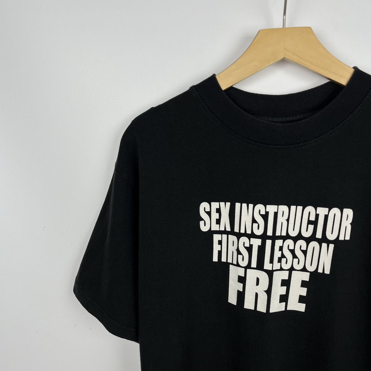 Vintage Vintage Sex Instructor Humor y2k graphic tee 90’s Size US M / EU 48-50 / 2 - 3 Thumbnail