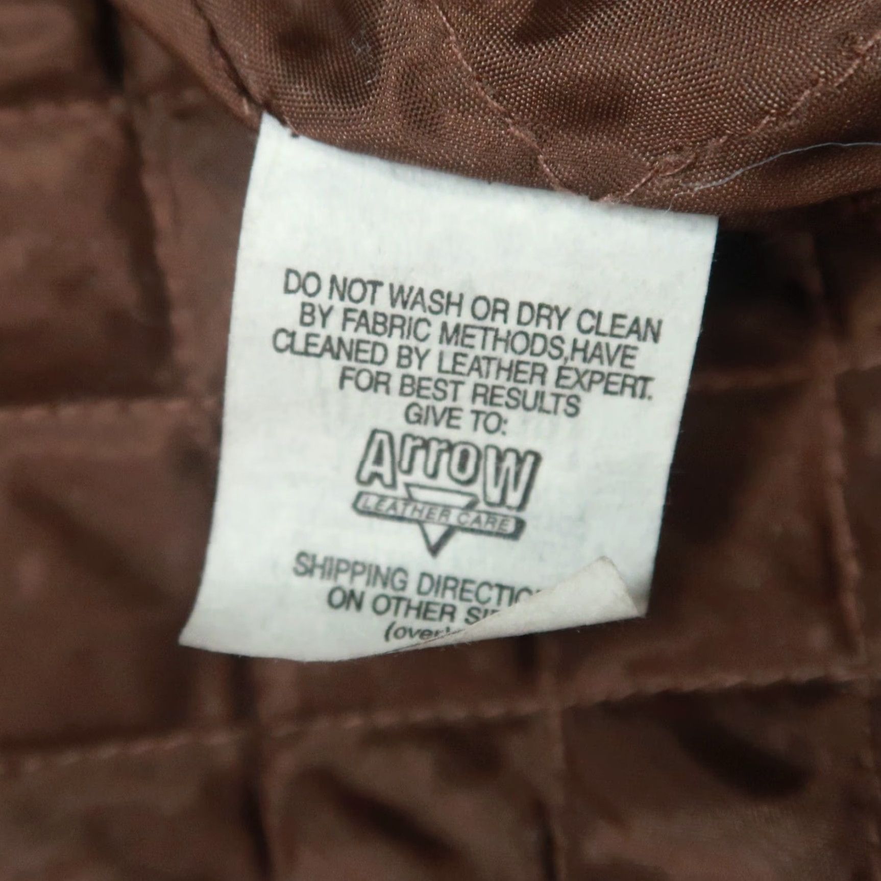 The Territory Ahead Territory Ahead Jacket Mens XL Brown Leather Quilt Lined Full Zip Snap Size US XL / EU 56 / 4 - 5 Thumbnail