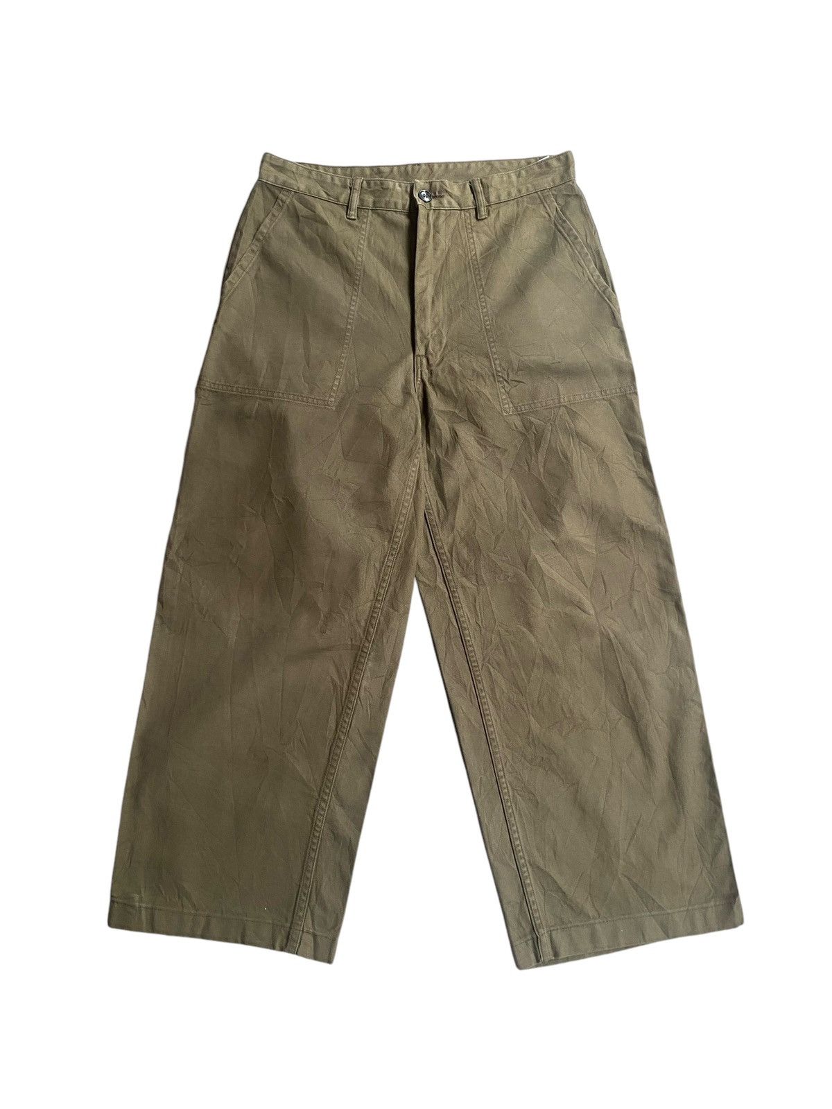 Danton Olive Wide Bushpant Size US 32 / EU 48 - 1 Thumbnail