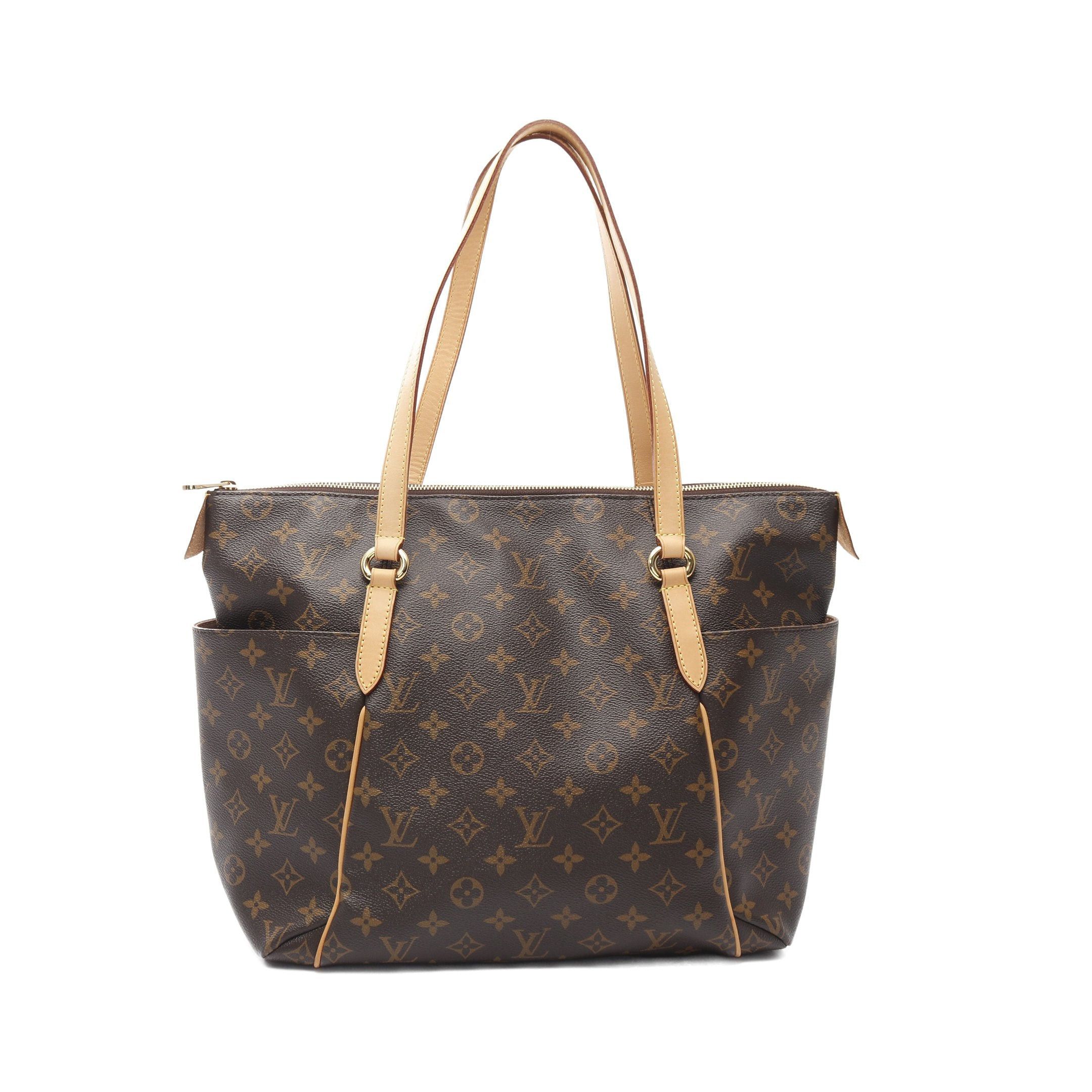 Louis Vuitton Louis Vuitton Totally Mm Monogram Shoulder Bag Tote Leather Brown Size ONE SIZE - 1 Thumbnail