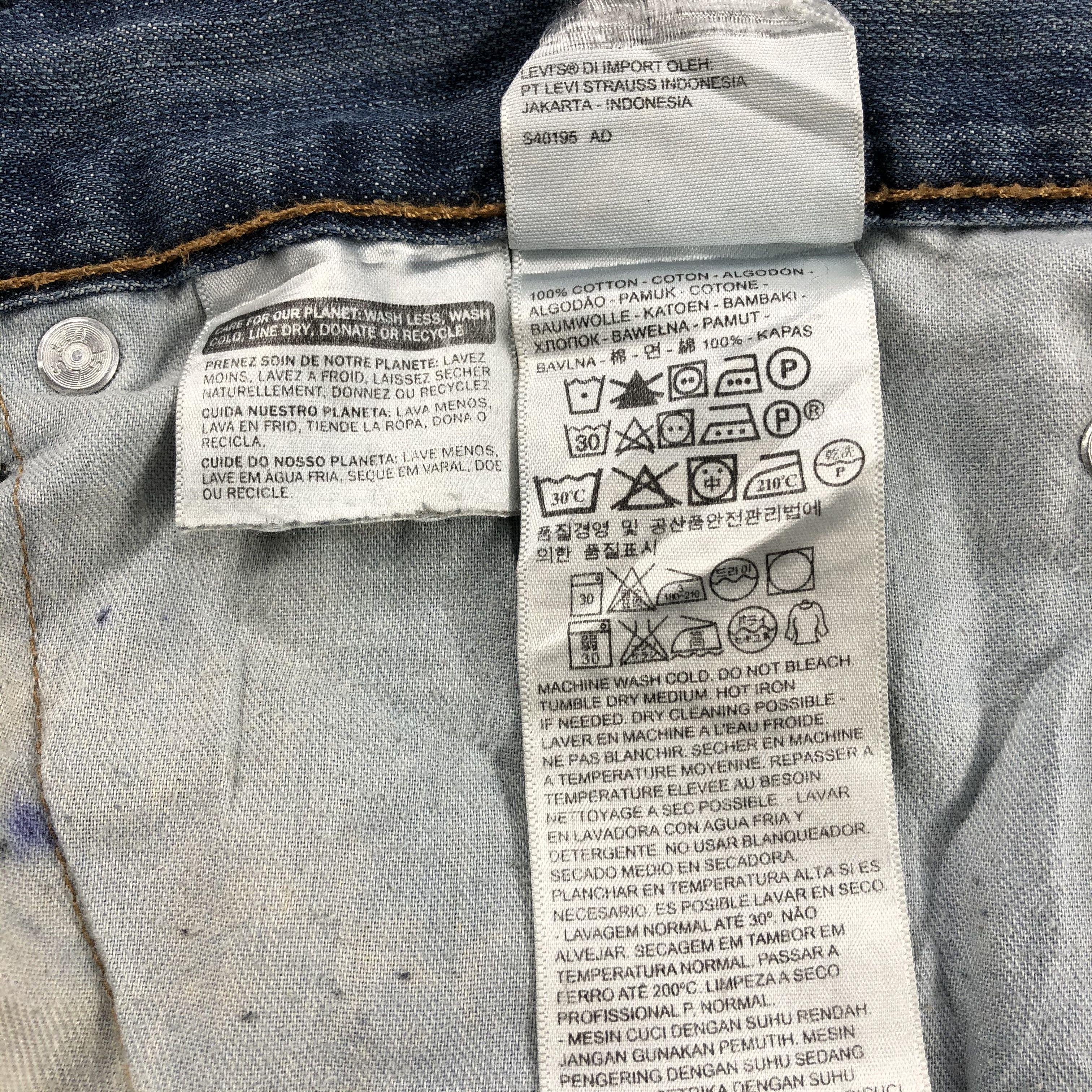 Levi's × Vintage Vintage Levis 505 Jeans-JM1184 Size US 34 / EU 50 - 10 Thumbnail