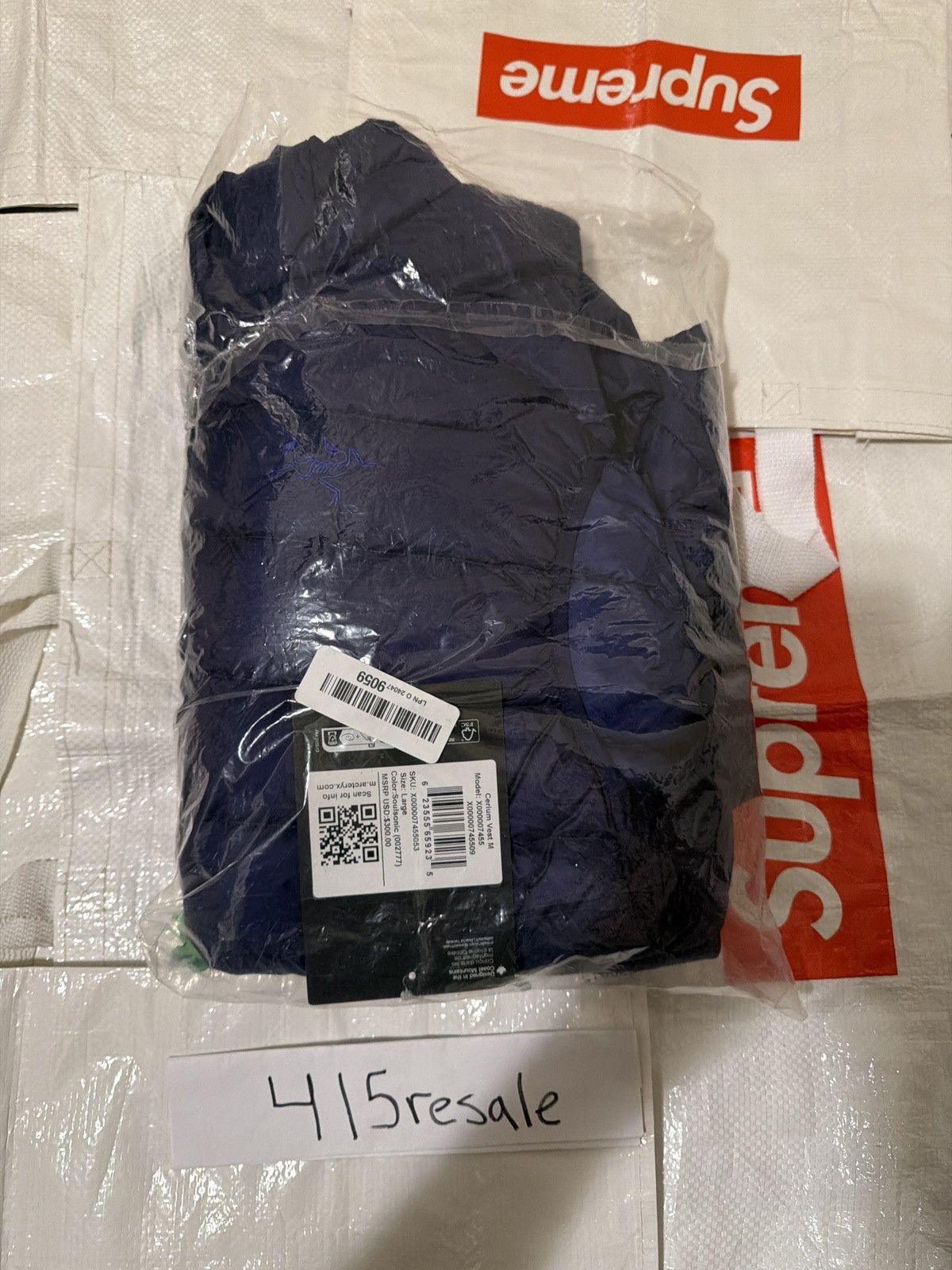 Arc'teryx Arc’teryx Cerium Vest Down Jacket Color Soulsonic Size US L / EU 52-54 / 3 - 6 Thumbnail