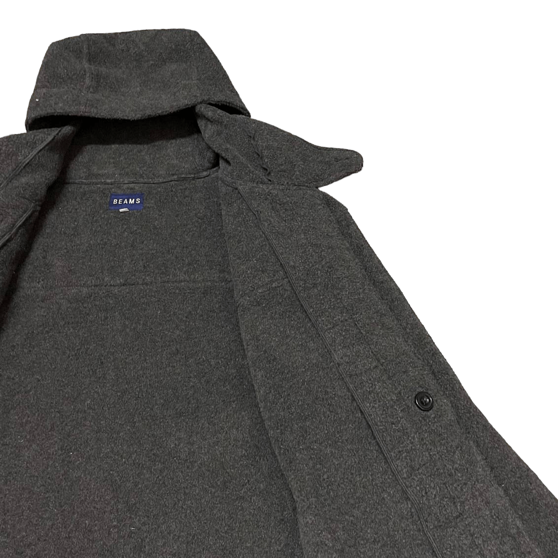Beams Plus Vintage Beams x Polartec Duffle Hooded Coat Size US L / EU 52-54 / 3 - 7 Thumbnail