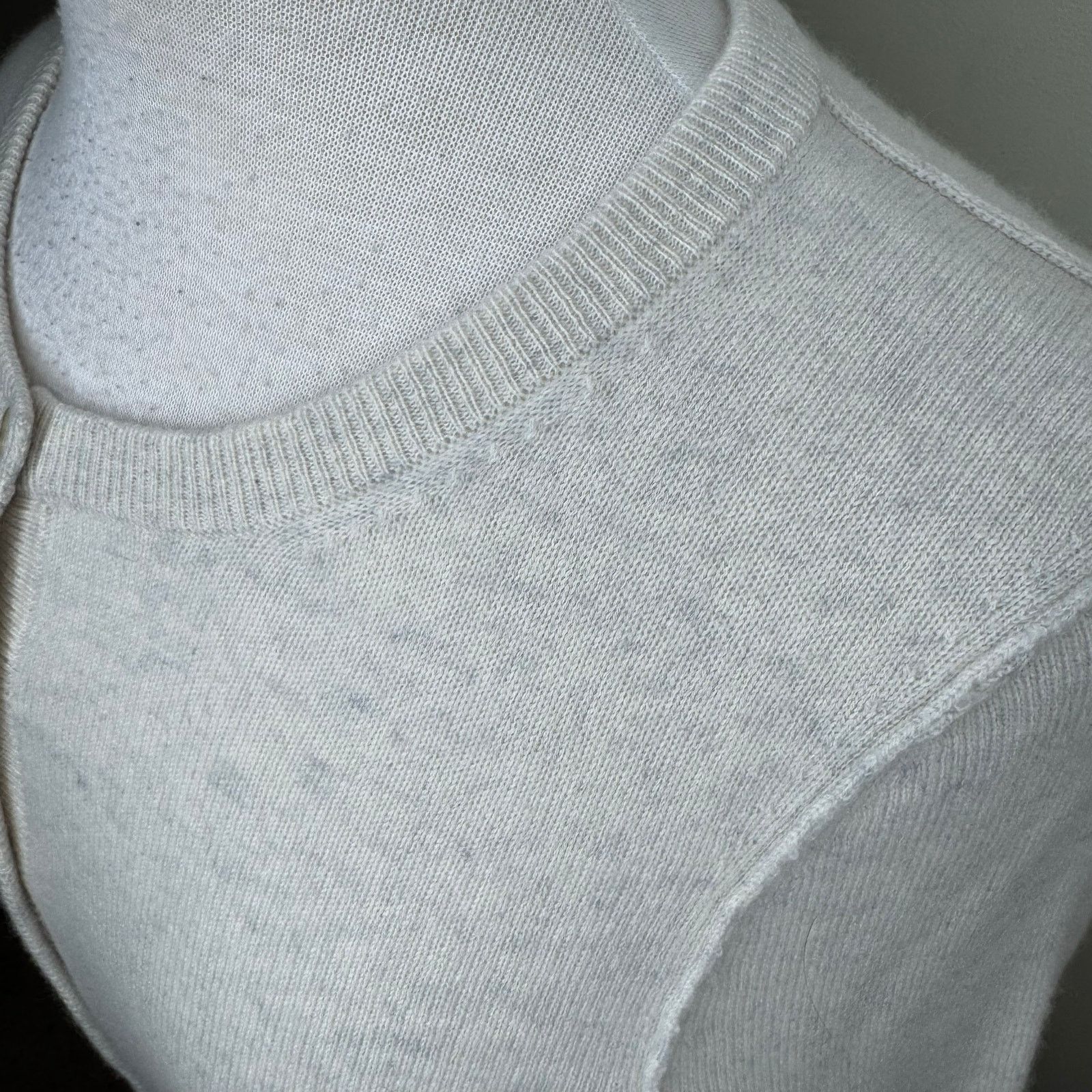 AQUA AQUA CASHMERE 100% Cashmere Button Front Cardigan Medium Size M / US 6-8 / IT 42-44 - 5 Thumbnail
