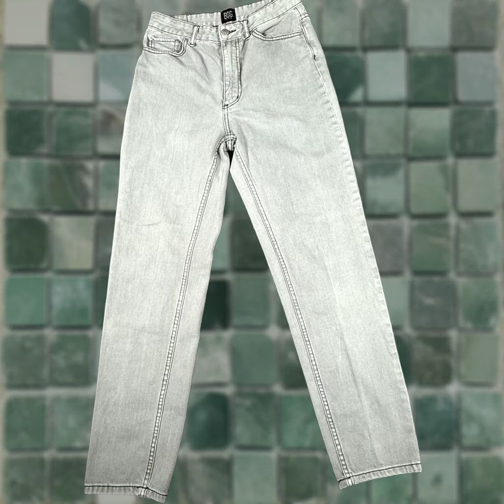 Bdg BDG Urban Outfitters Jeans Womens 27 Gray Mom High-Rise Tapered Denim Pants Size 27" / US 4 / IT 40 - 1 Thumbnail