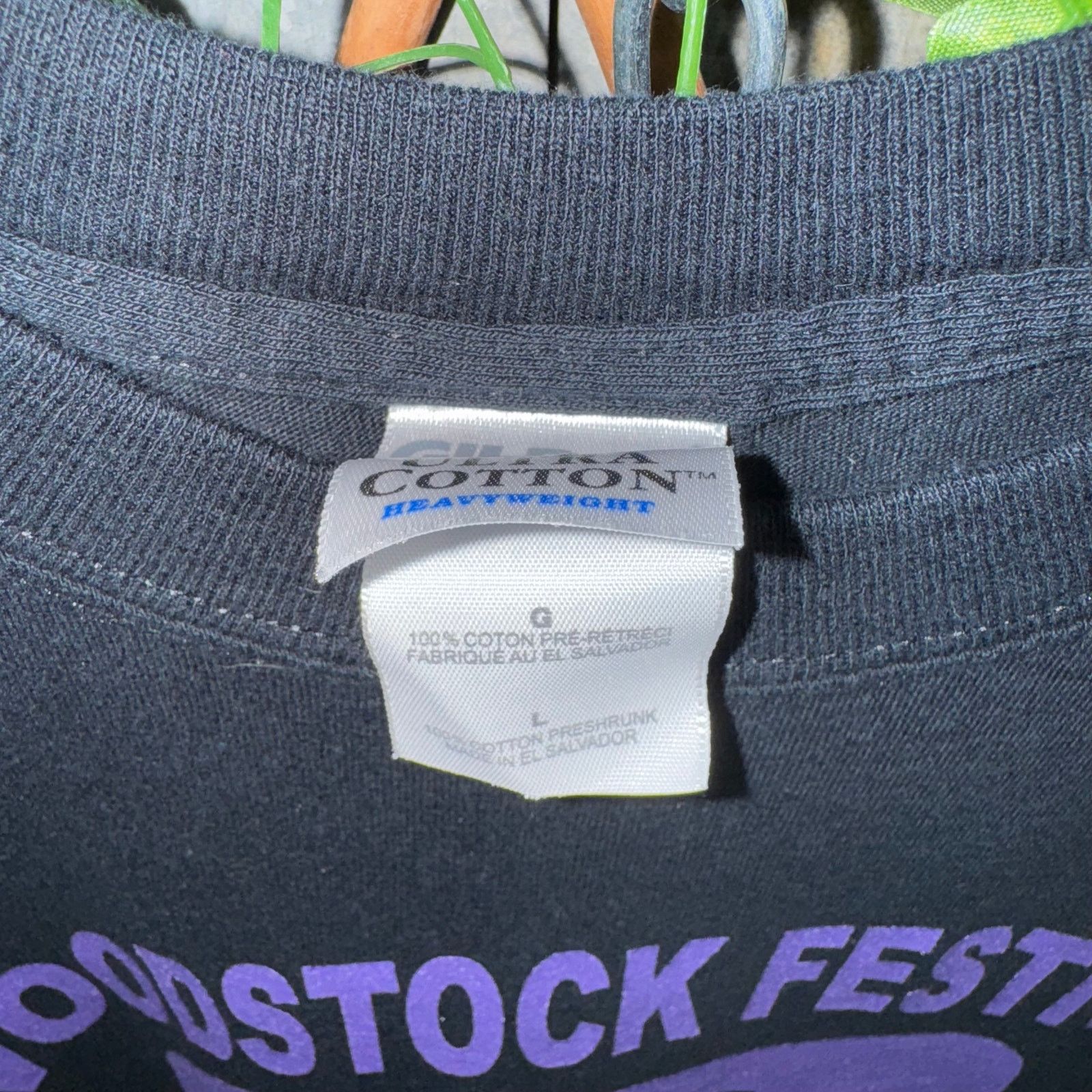 Vintage Vintage Y2K Woodstock Festival 00s Jimi hendrix LS T-shirt Size US L / EU 52-54 / 3 - 3 Thumbnail