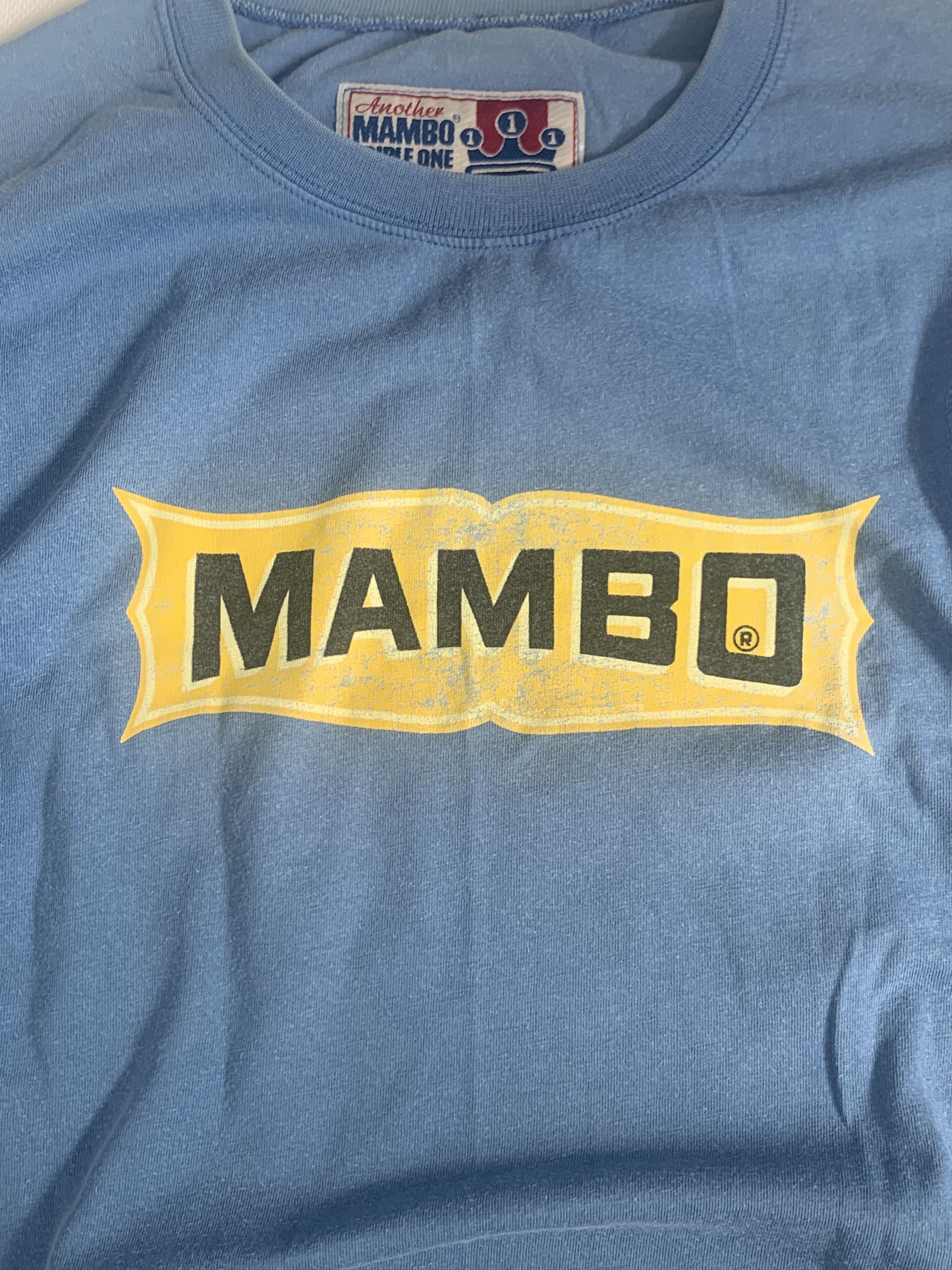Mambo × Vintage Vintage Mambo Loud T-Shirt Size Large Blue Size US L / EU 52-54 / 3 - 6 Thumbnail