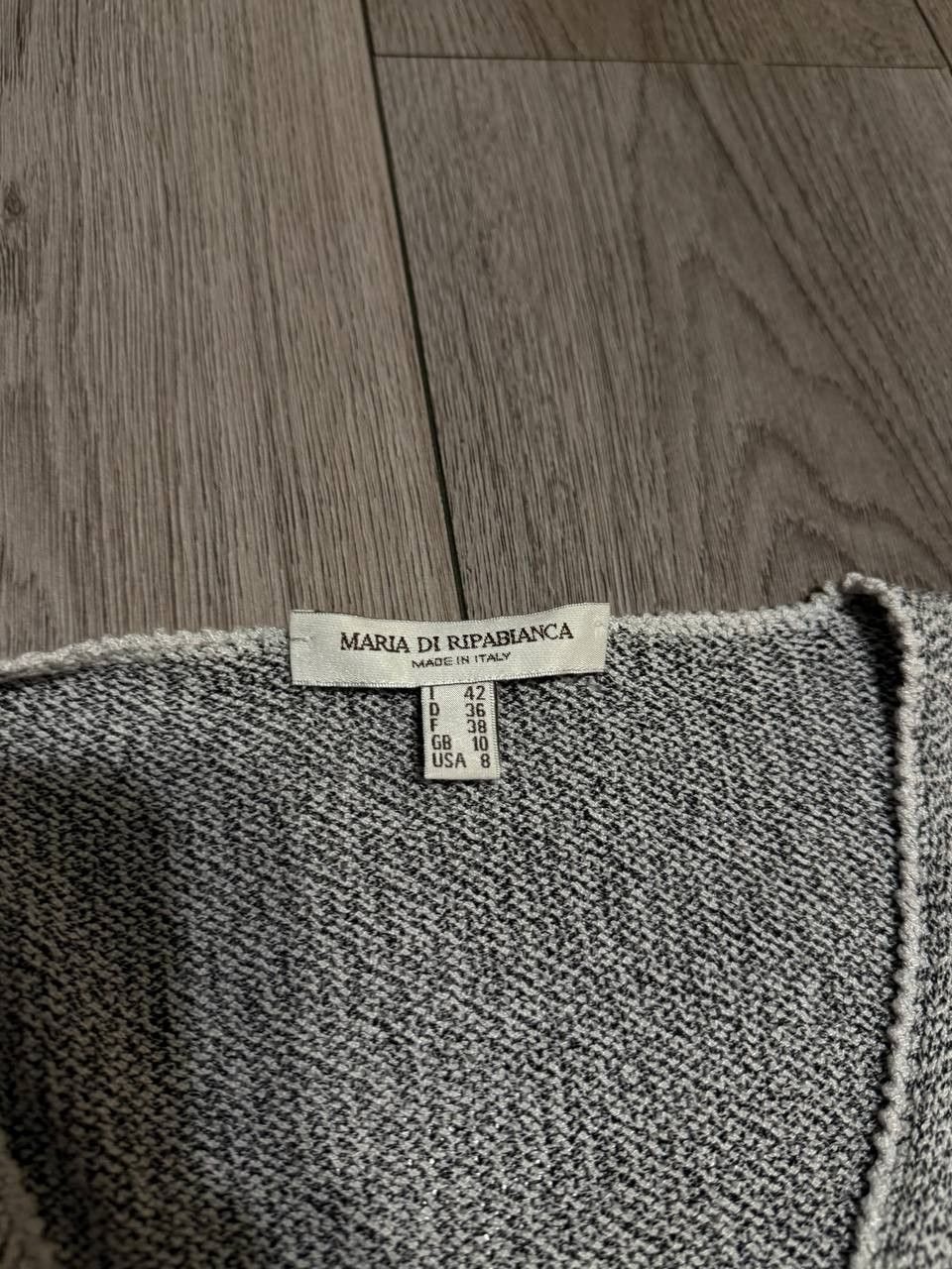 Other maria di ripabianca sweater womens US 8 / GB 10 gray Size M / US 6-8 / IT 42-44 - 3 Thumbnail