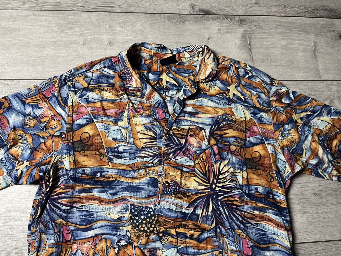Ermenegildo Zegna Ermenegildo zegna shirt short sleeve Hawaii size Large Size US L / EU 52-54 / 3 - 3 Thumbnail