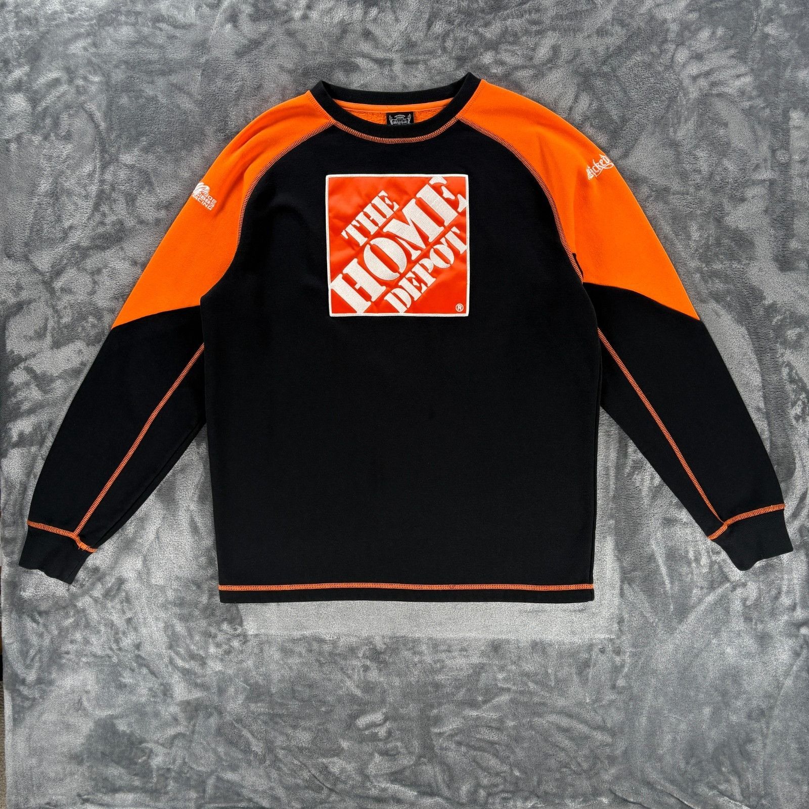 Other Wicked Quick Home Depot Racing Sweatshirt Men M Orange Black Size US M / EU 48-50 / 2 - 1 Thumbnail