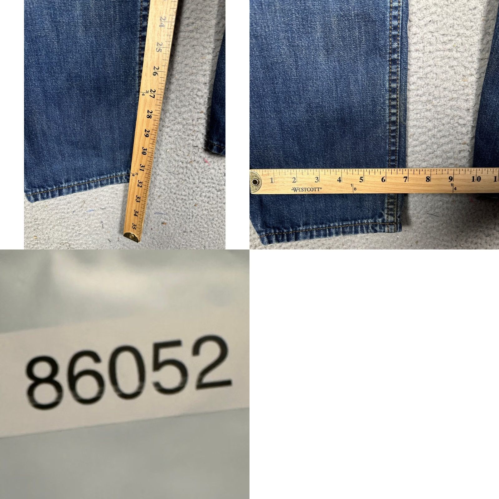 Levi's Levis 514 Jeans Mens Straight Fit 30X32 Blue 5 Pockets Red Tab EUC Size US 30 / EU 46 - 8 Thumbnail