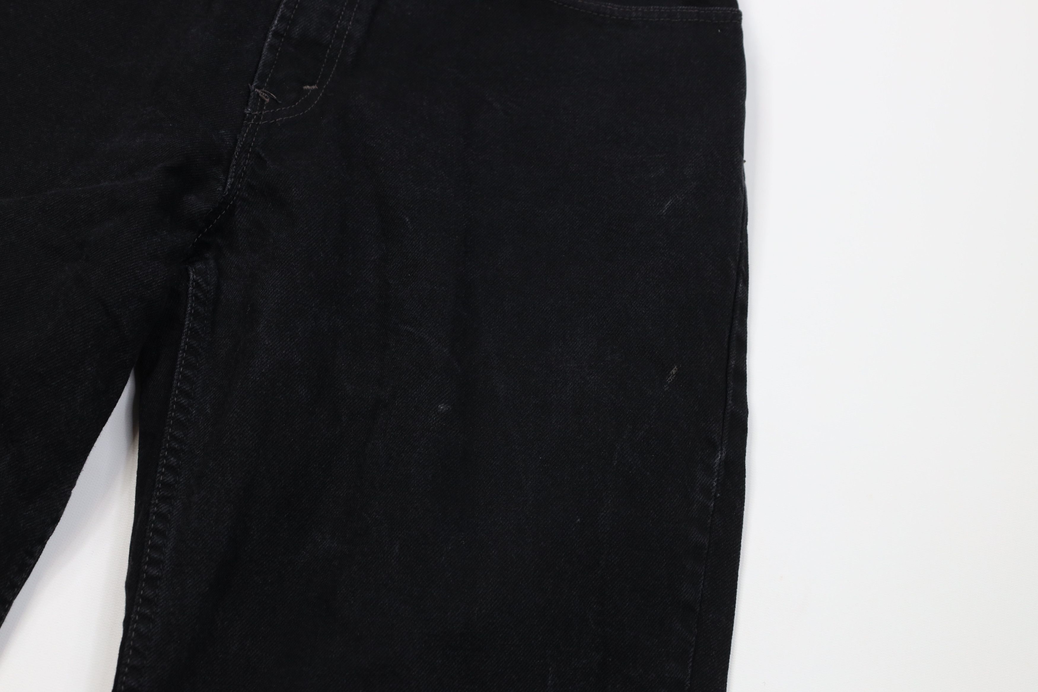 Levi's Vintage Y2K Levis 560 Comfort Relaxed Fit Denim Jeans Black Size US 34 / EU 50 - 7 Thumbnail