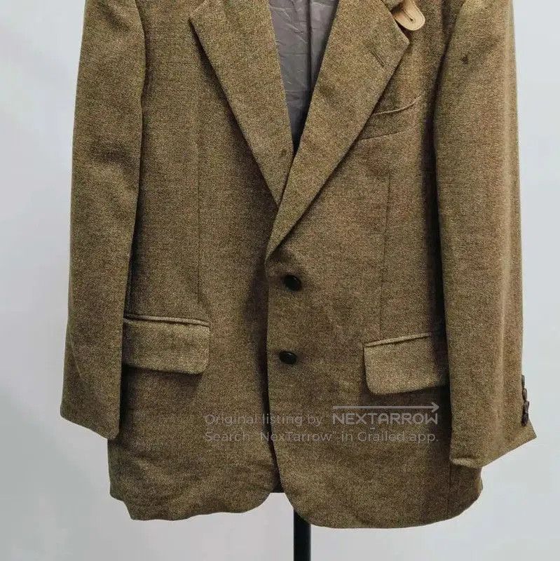Burberry Burberry Men's Wool Coat in Deep Khaki. Size US XL / EU 56 / 4 - 5 Thumbnail
