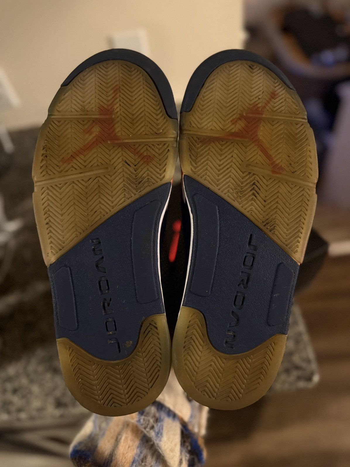 Jordan Brand × Nike Size 12 - Jordan 5 Retro Low Knicks 2016 819171-417 Size US 12 / EU 45 - 16 Thumbnail