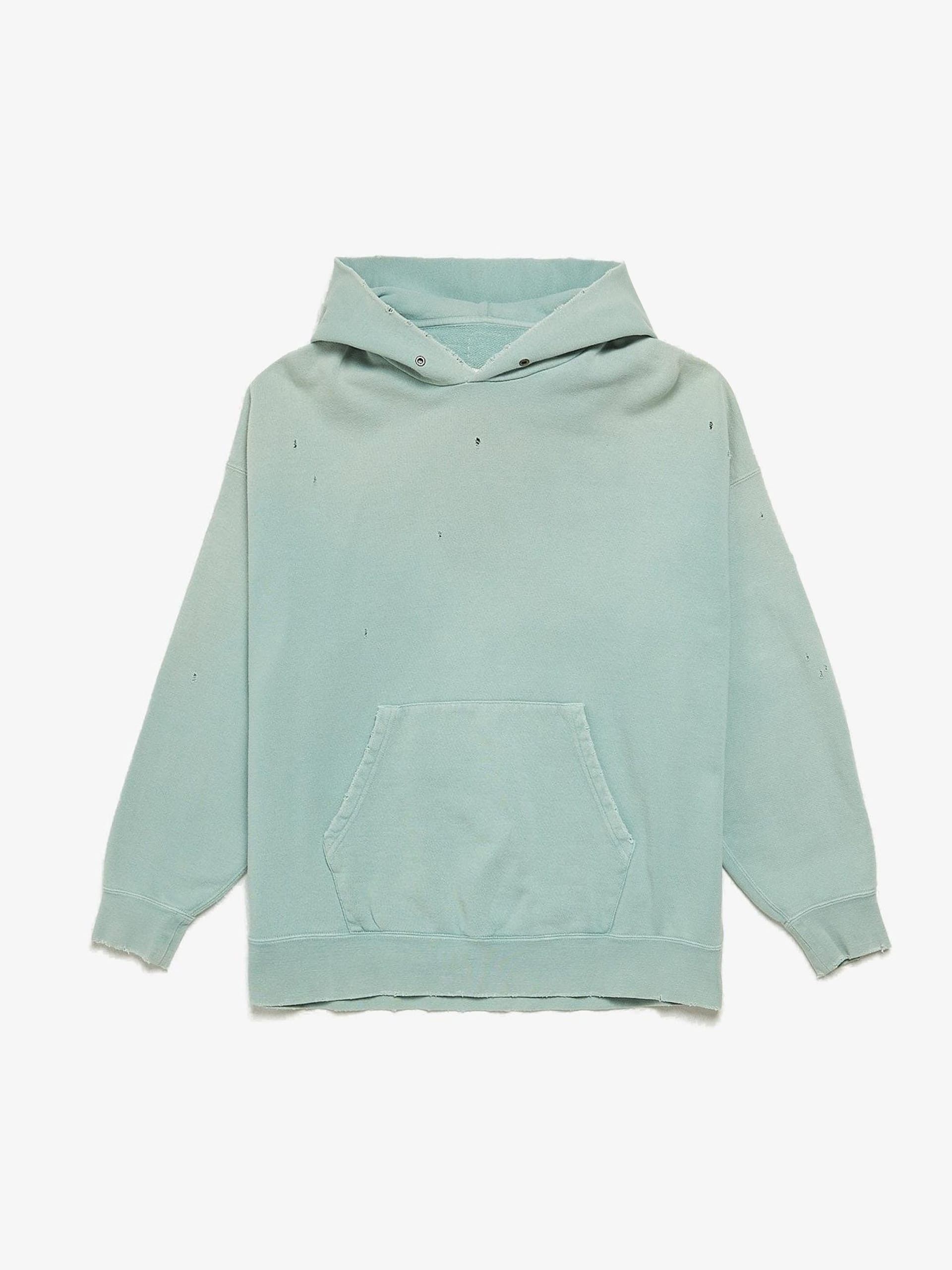Visvim Mint Sun Faded Amplus Crash Hoodie Size US XL / EU 56 / 4 - 1 Thumbnail
