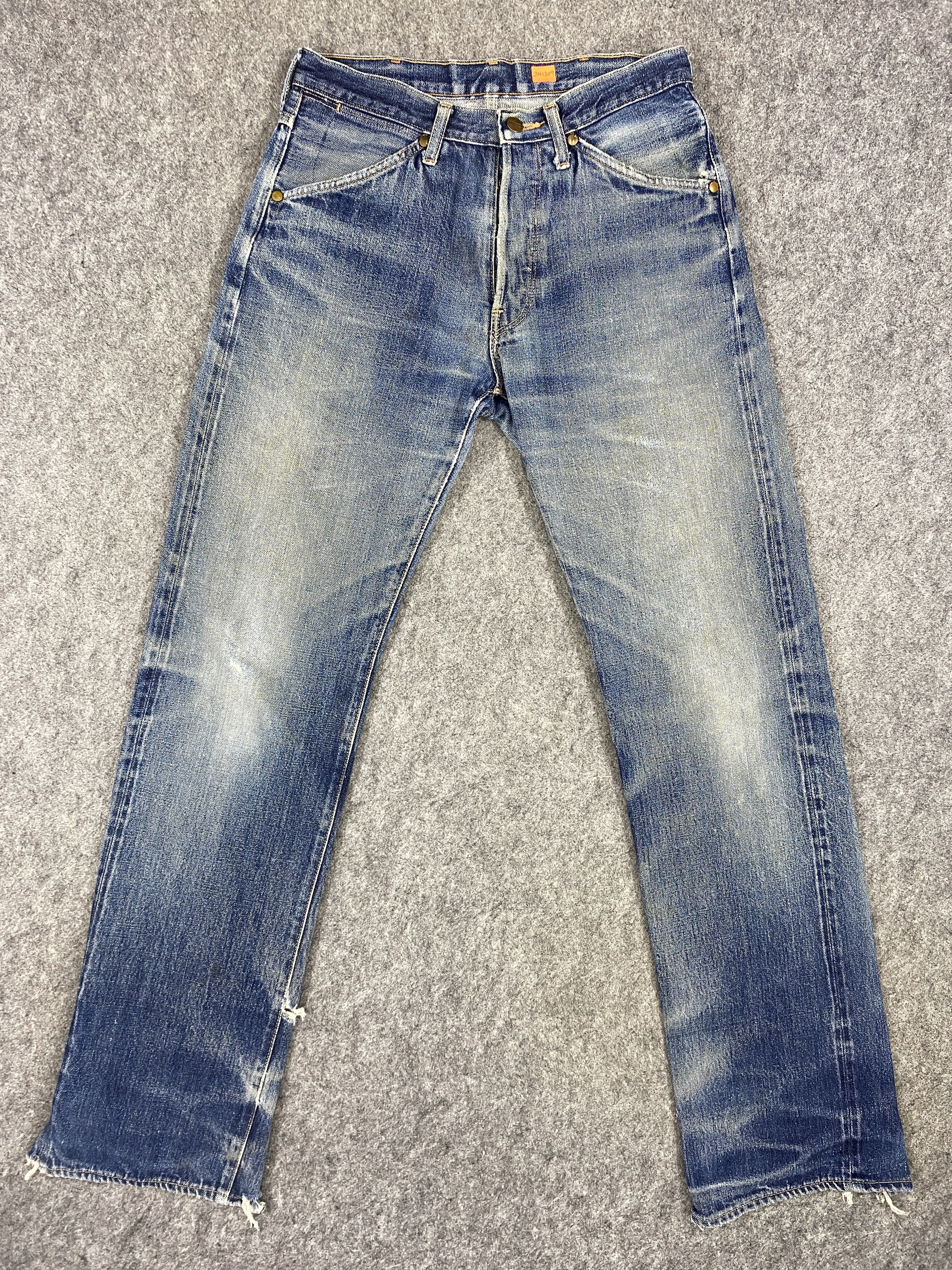 Kapital Vintage Redline Maverick kapital style 29x35 Denim -JN1309 Size US 29 - 1 Thumbnail