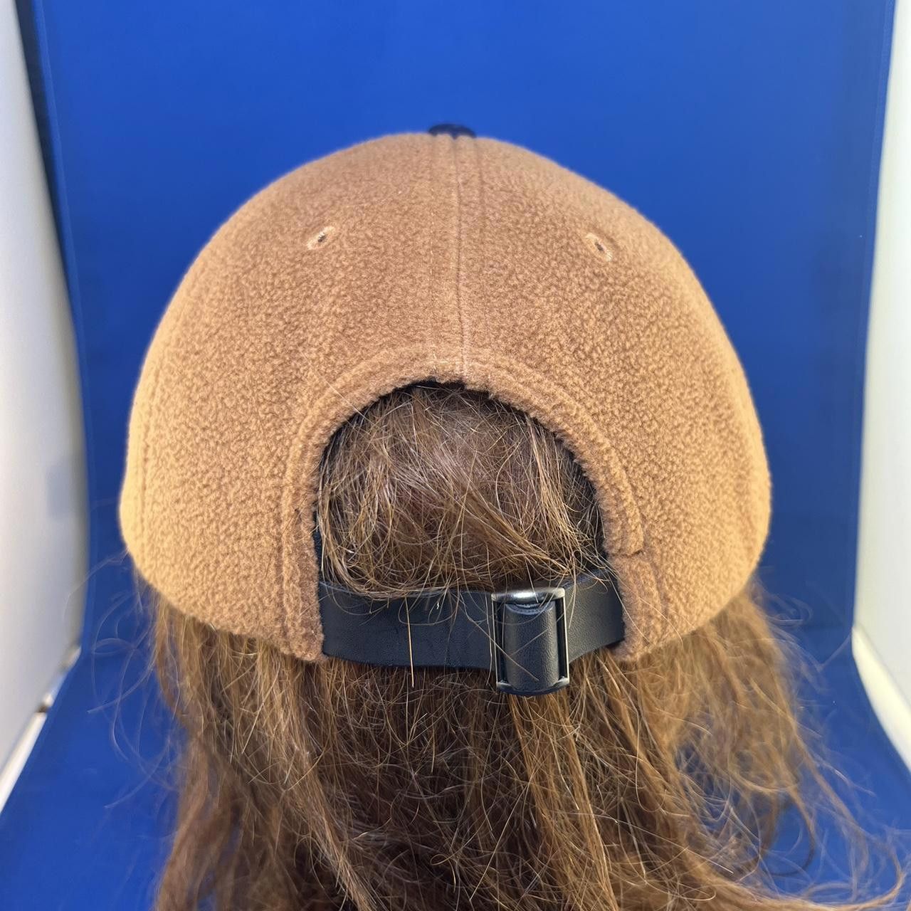 Guess GUESS USA Brown and Navy Fleece Cap Size ONE SIZE - 3 Thumbnail