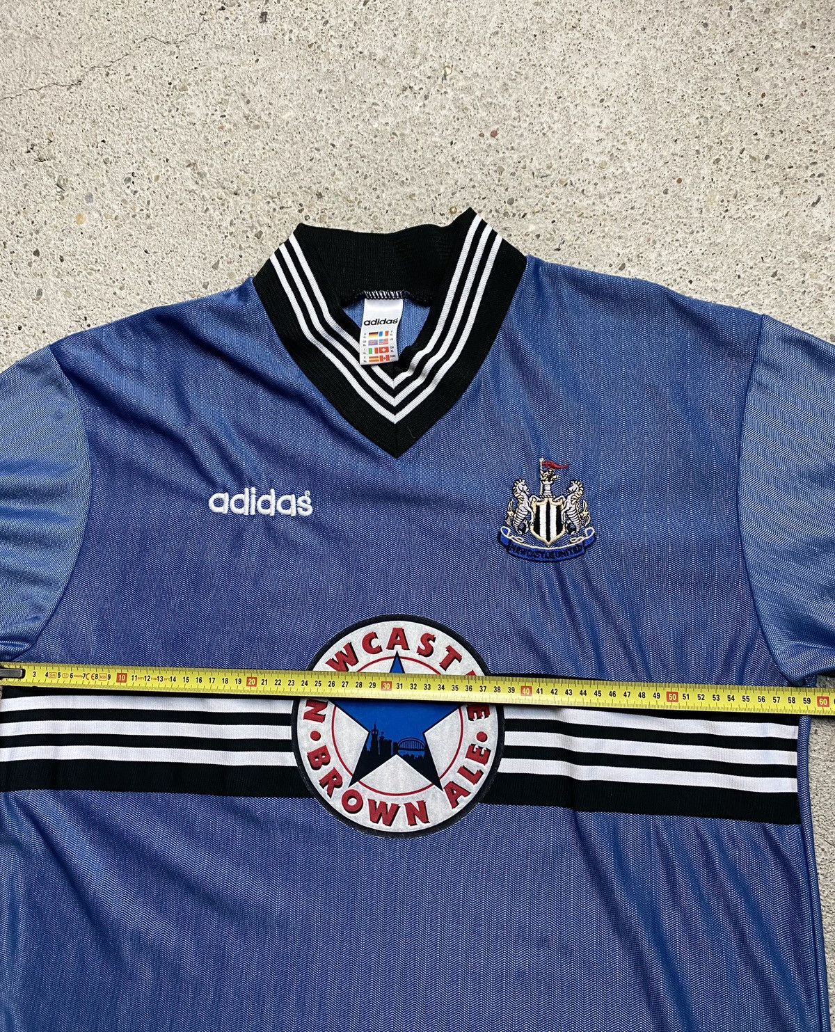 Adidas Adidas Newcastle United 1996/97 vintage football away shirt Size US XL / EU 56 / 4 - 13 Thumbnail