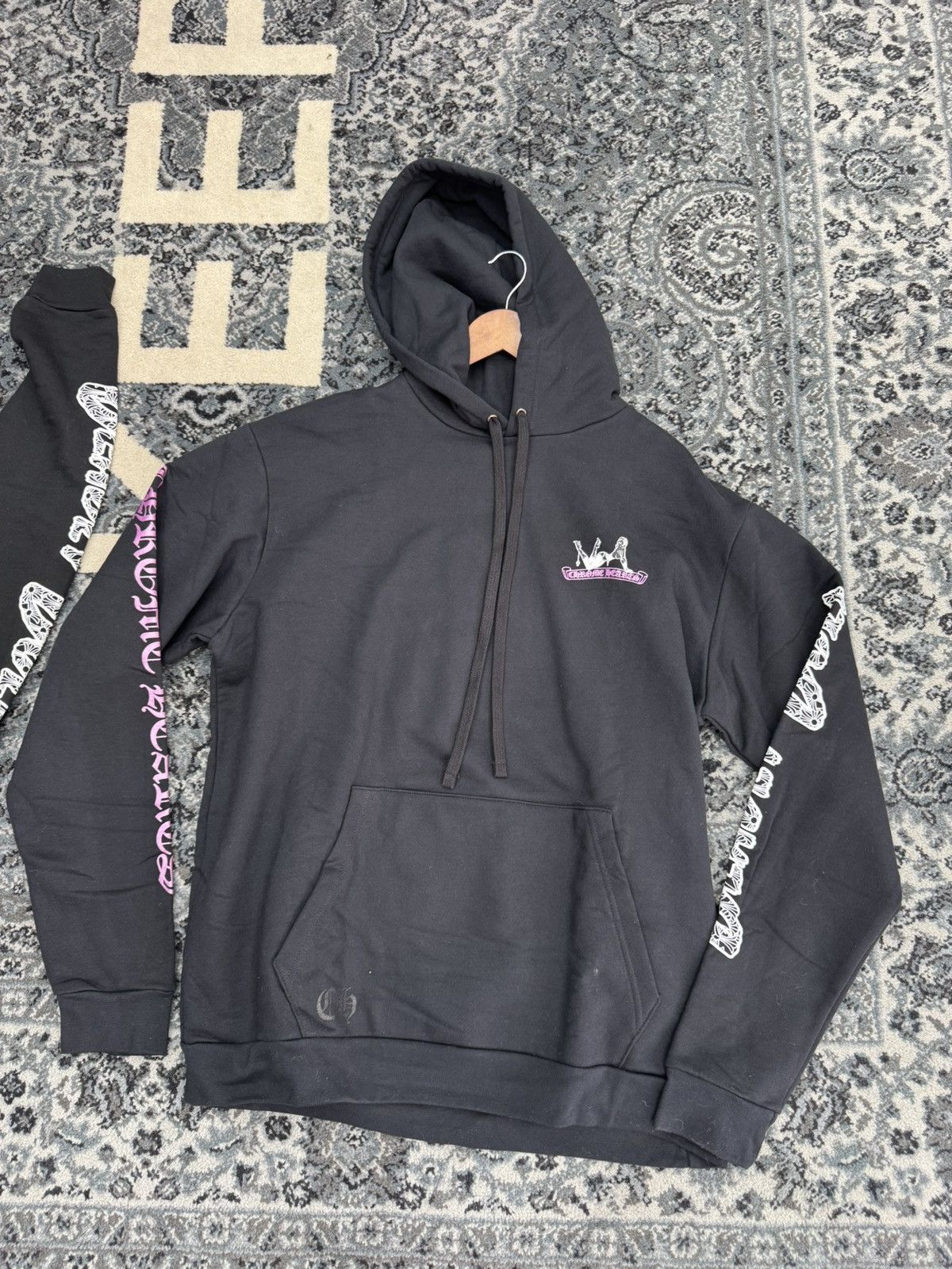 Chrome Hearts × Deadly Doll Chrome hearts deadly doll pull over hoodie Size US XL / EU 56 / 4 - 2 Thumbnail
