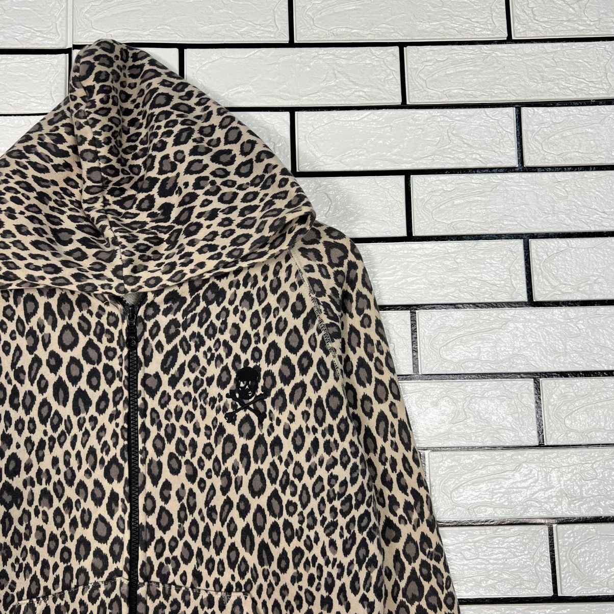 Super Lovers SUPER LOVERS Lovers Rock Cheetah Print Hoodies #4011-C182 Size M / US 6-8 / IT 42-44 - 4 Thumbnail
