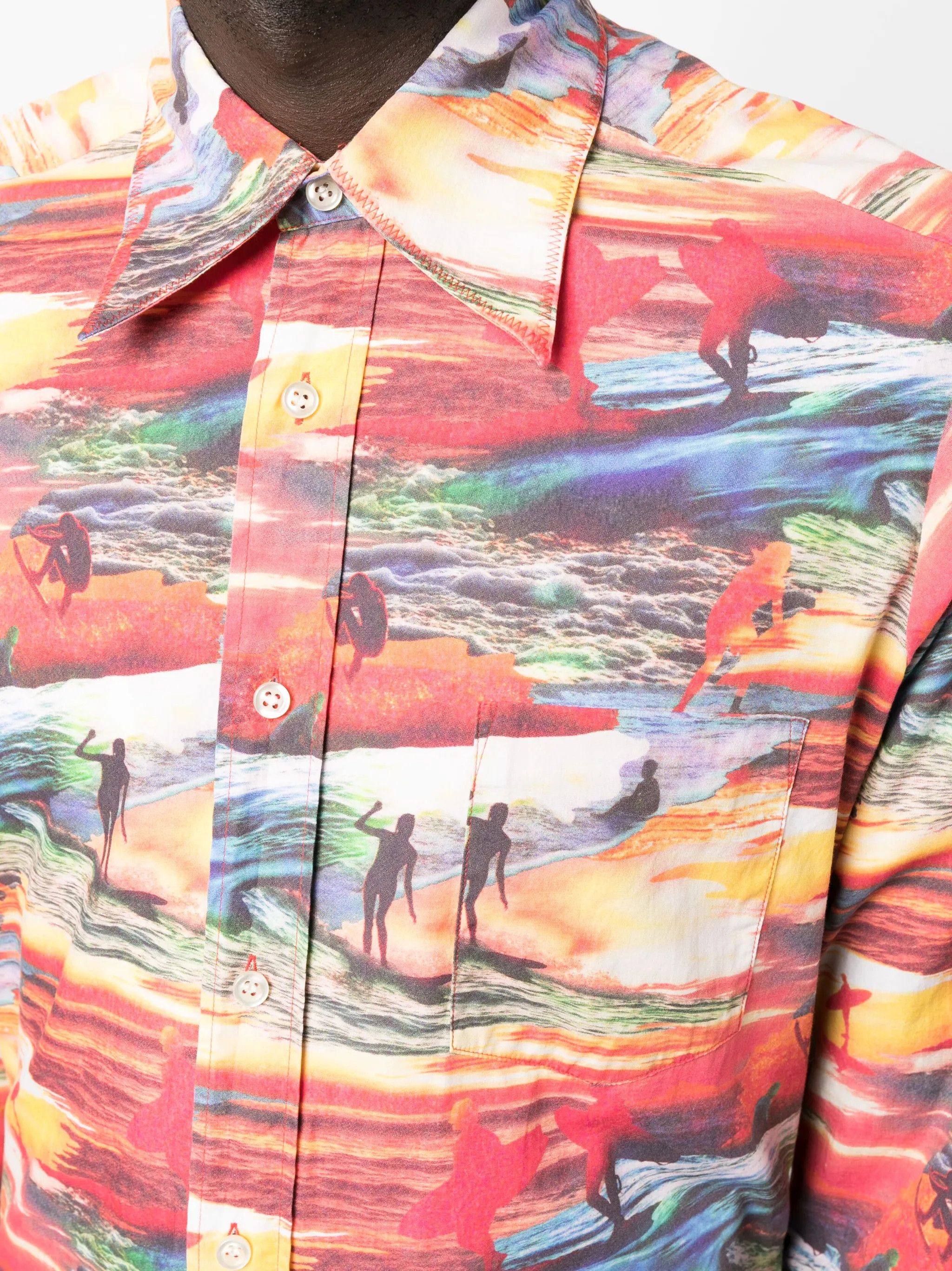 ERL o1y0125 Patterned Shirt in Multicolor Size US L / EU 52-54 / 3 - 4 Thumbnail