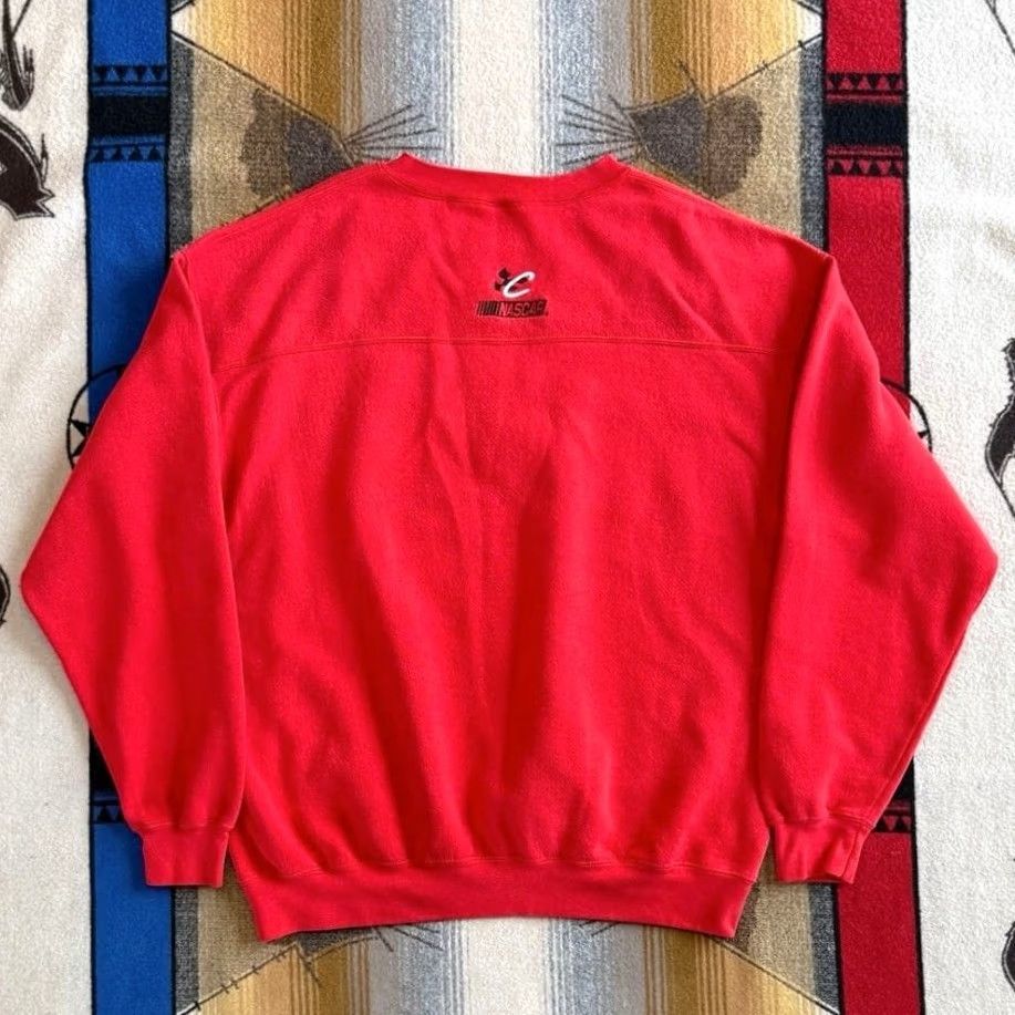 NASCAR VINTAGE Nascar Dale Earnhardt Jr 90s Sweatshirt XL Red Mens Crewneck Size US XL / EU 56 / 4 - 2 Thumbnail