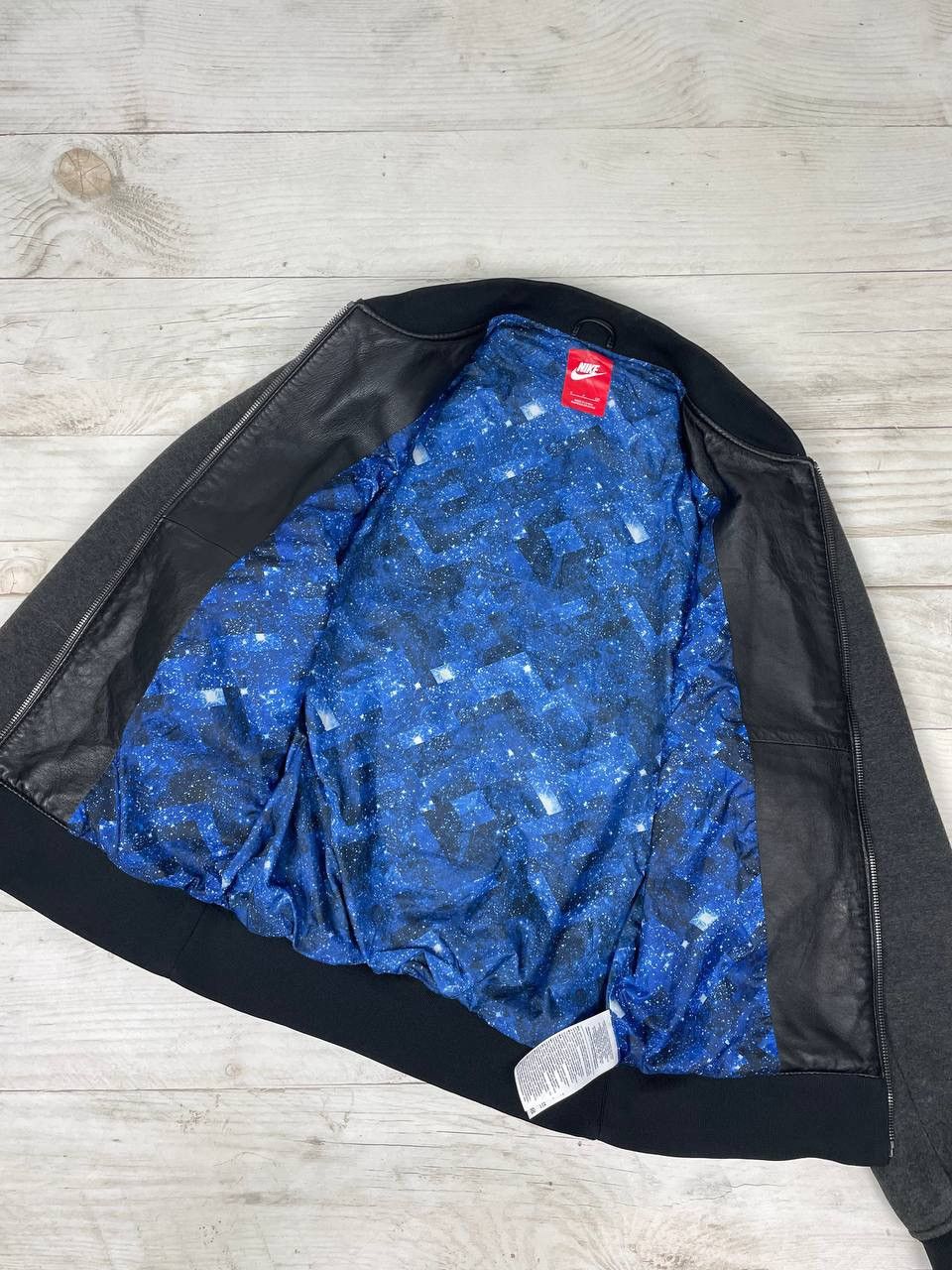 Nike Nike Chrstiano Ronaldo CR7 Leather Bomber Jacket Varsity Size US S / EU 44-46 / 1 - 13 Thumbnail
